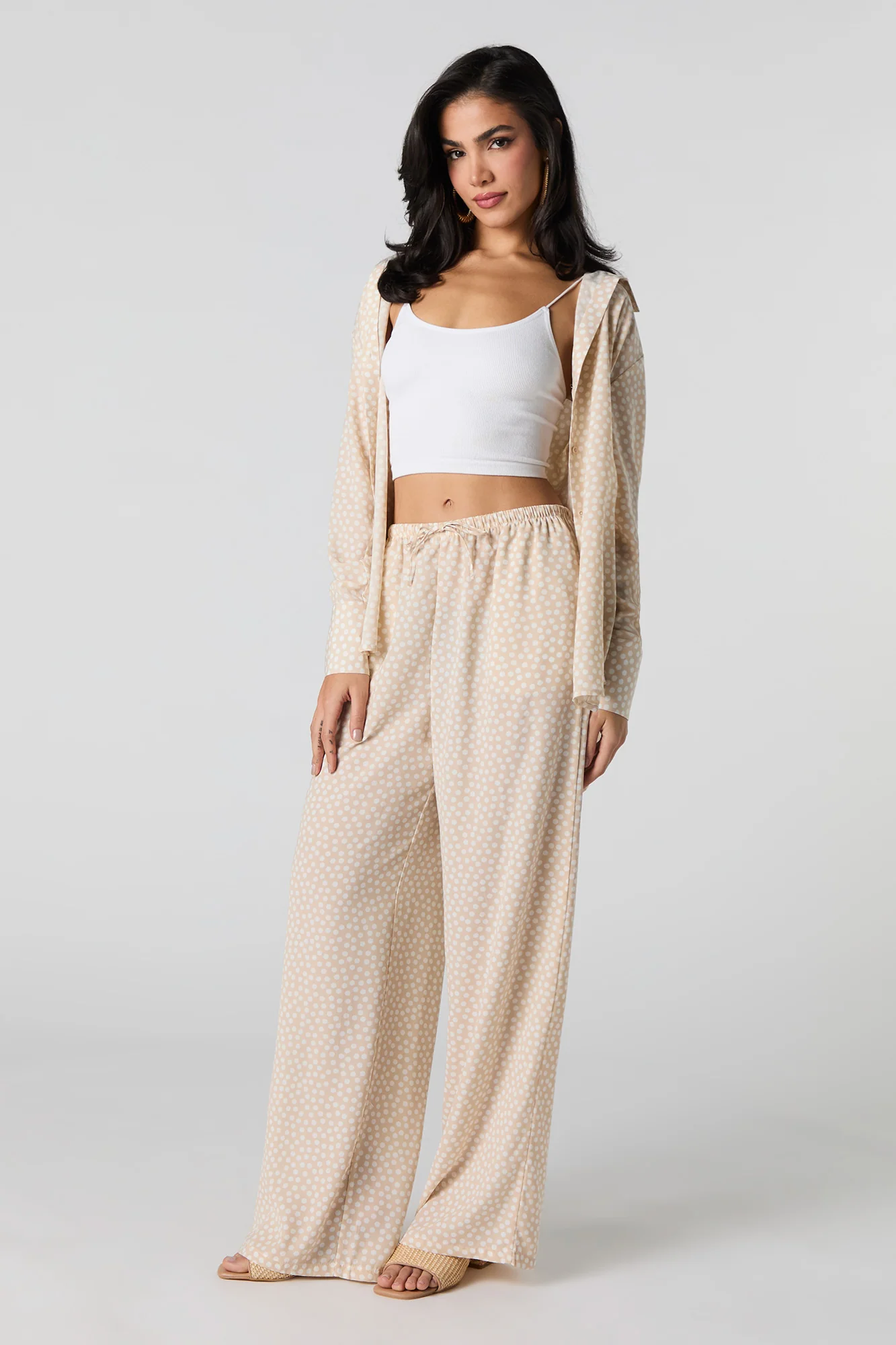 Printed Button-Up Top - Image 13