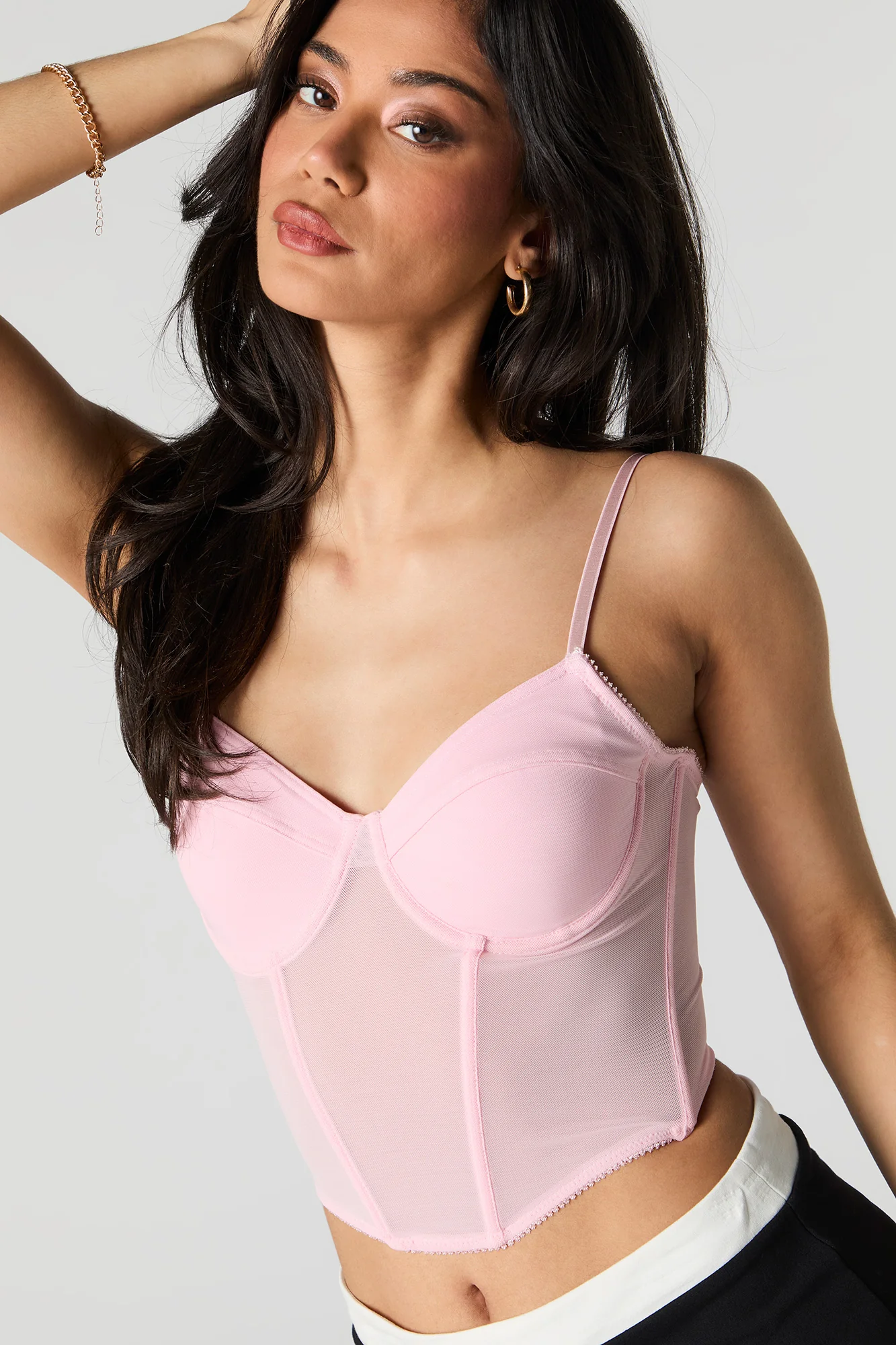 Camisole corset en filet - Image 7