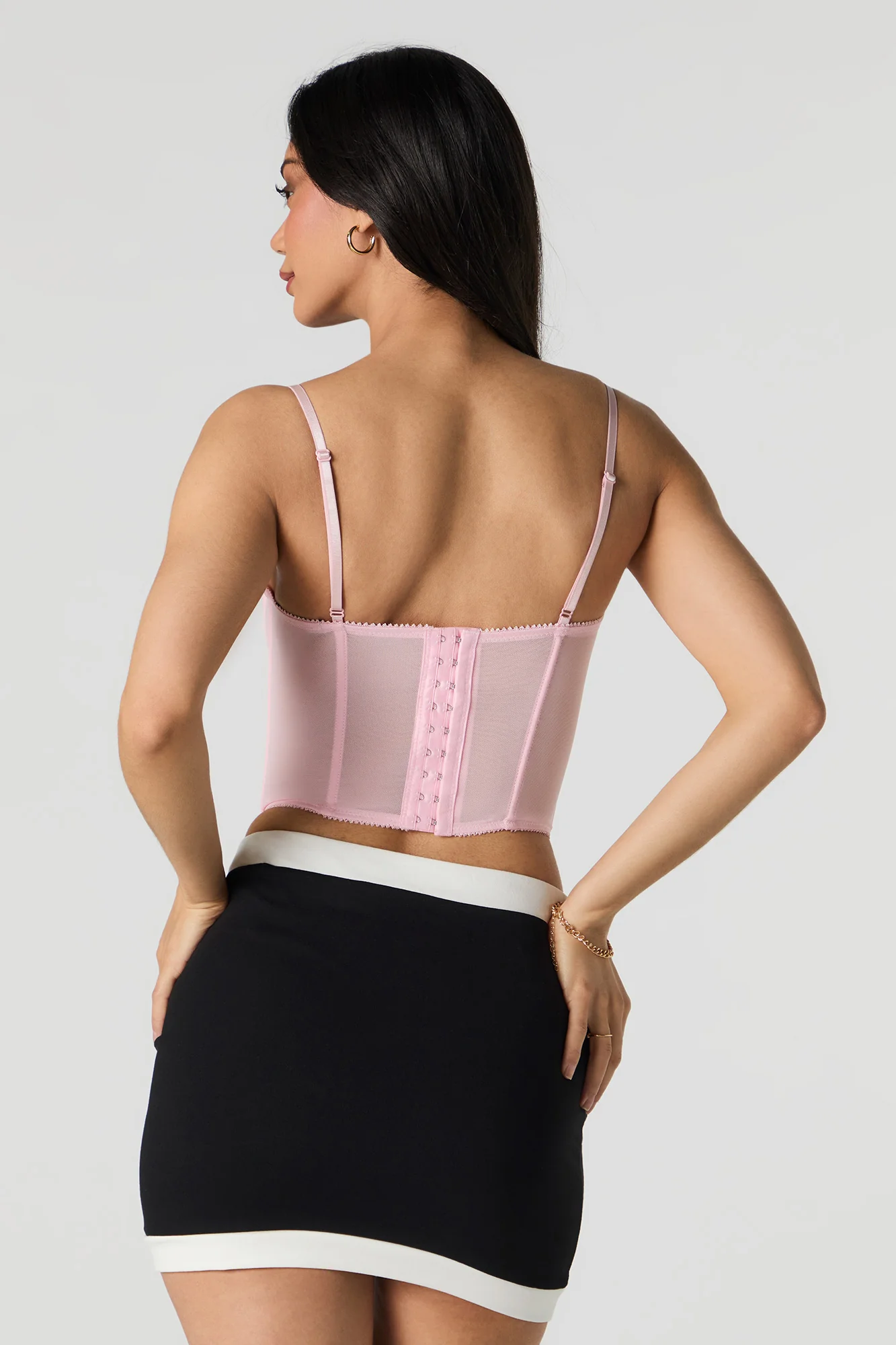Mesh Corset Tank - Image 8