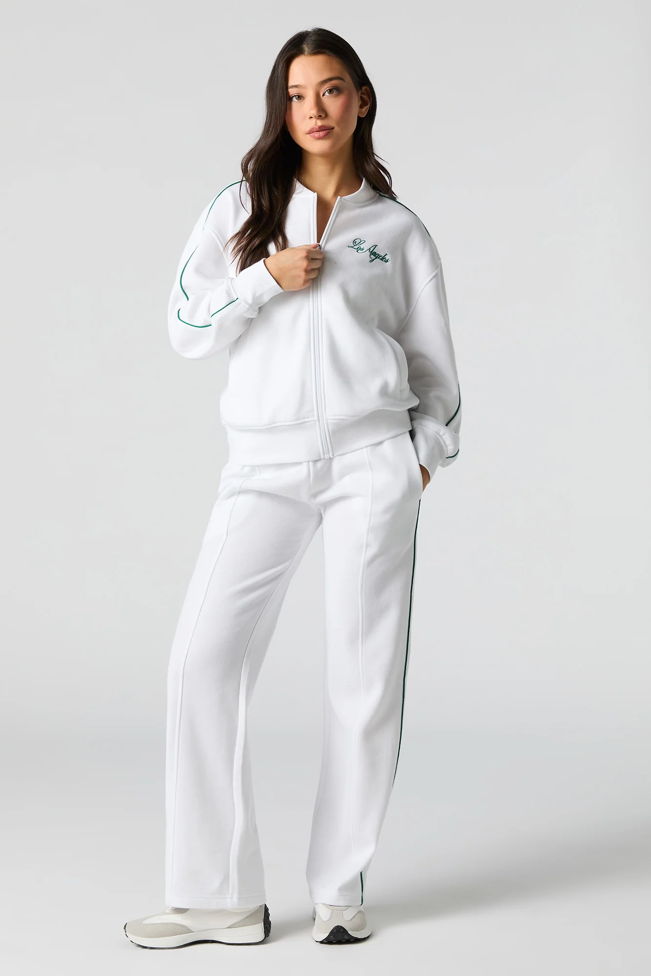 Active LA Embroidered Fleece Jacket - Image 11