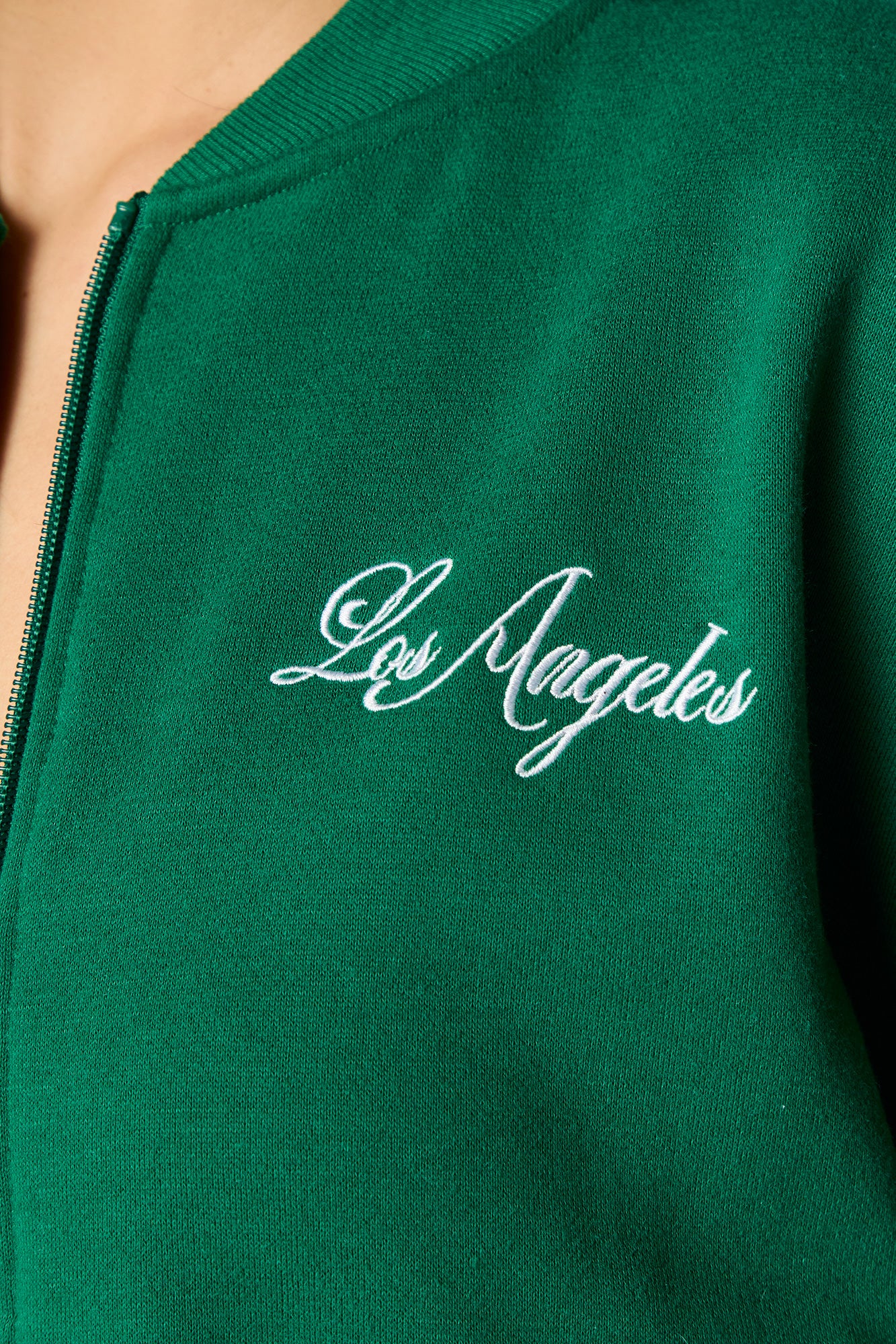 Active LA Embroidered Fleece Jacket - Image 4