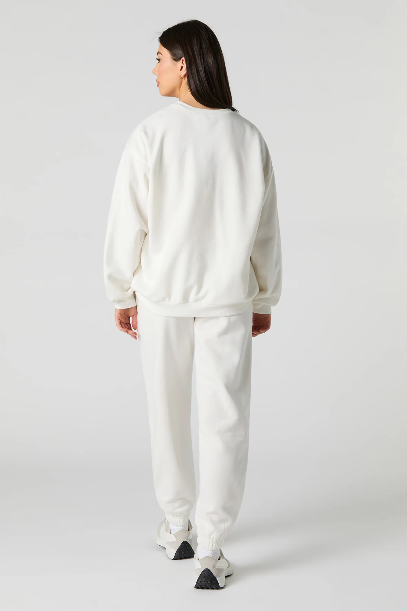 Jogger en molleton avec motif brodé City - Image 3