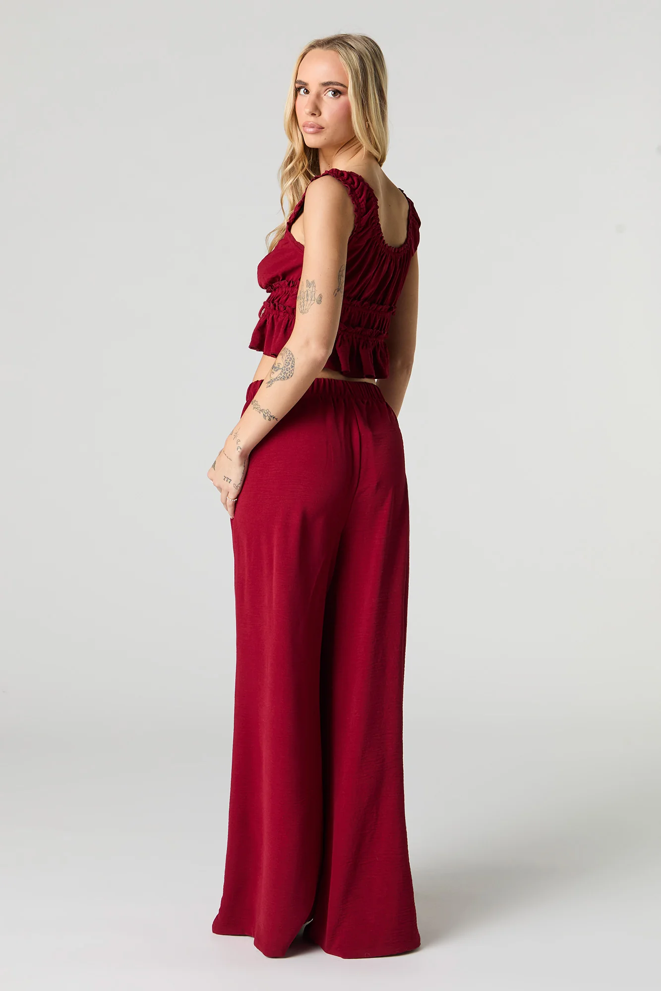 Flowy Drawstring Pant - Image 3