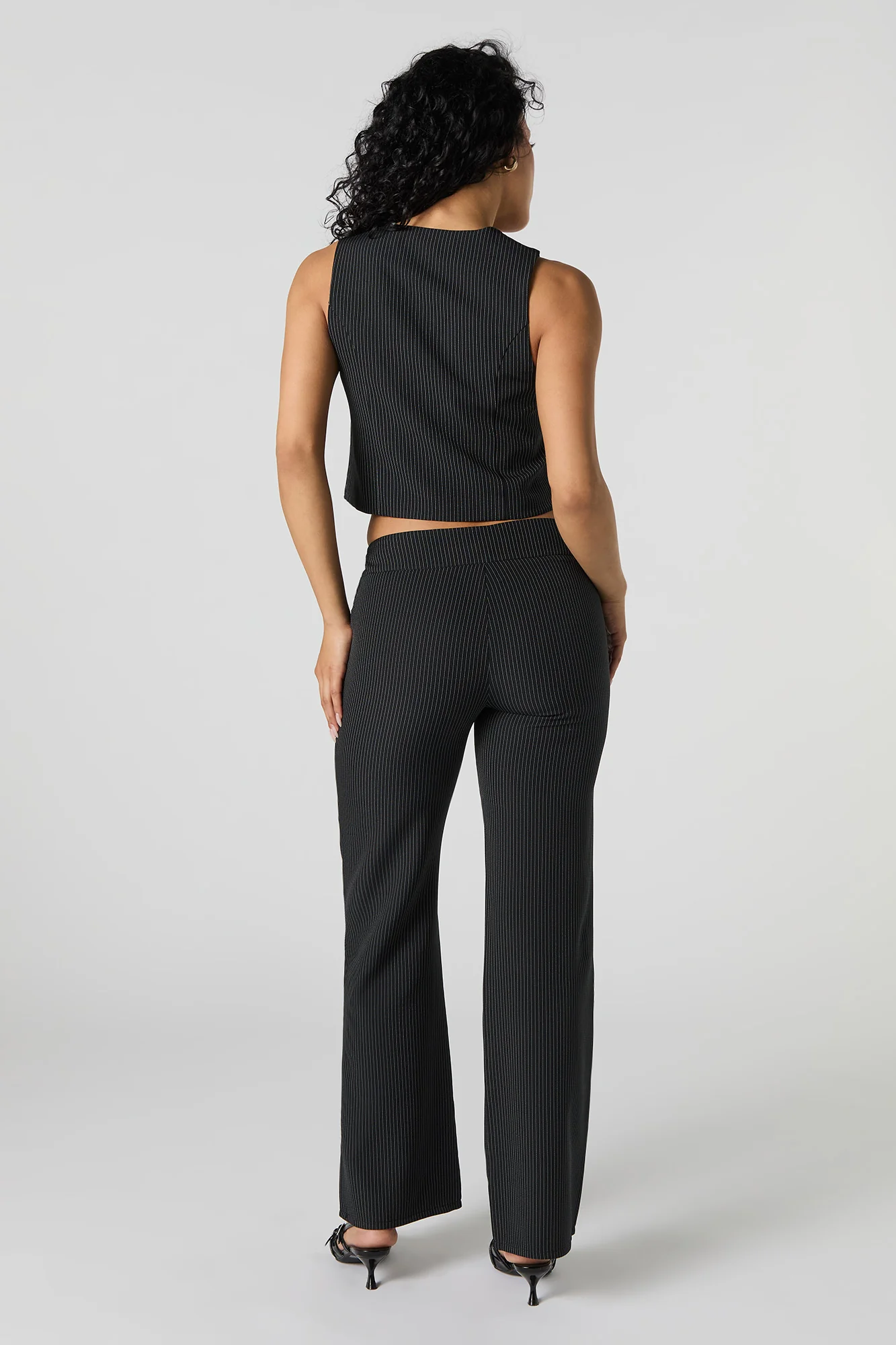 Pinstriped Dress Pant - Image 3