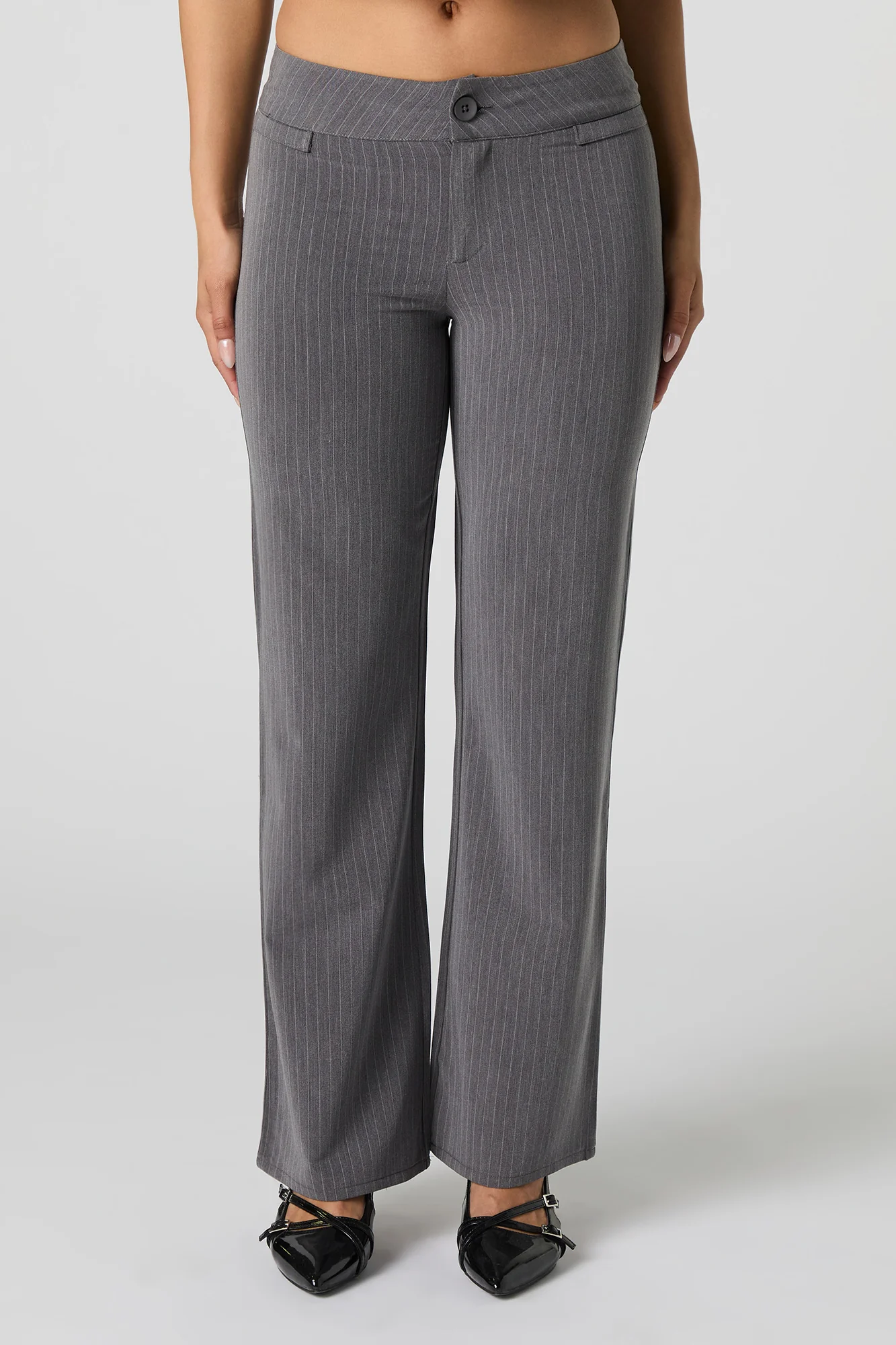 Pinstriped Dress Pant - Image 5