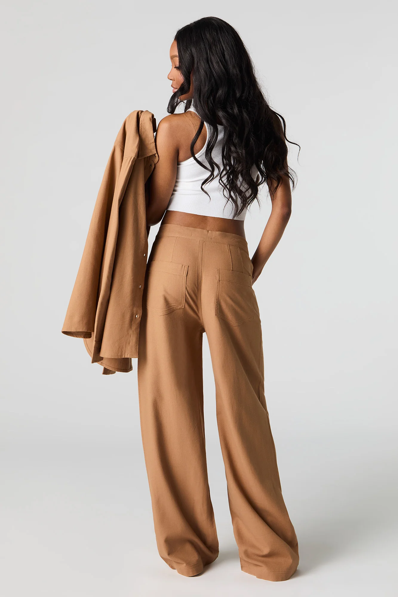 Linen-Blend Straight Leg Pant - Image 9