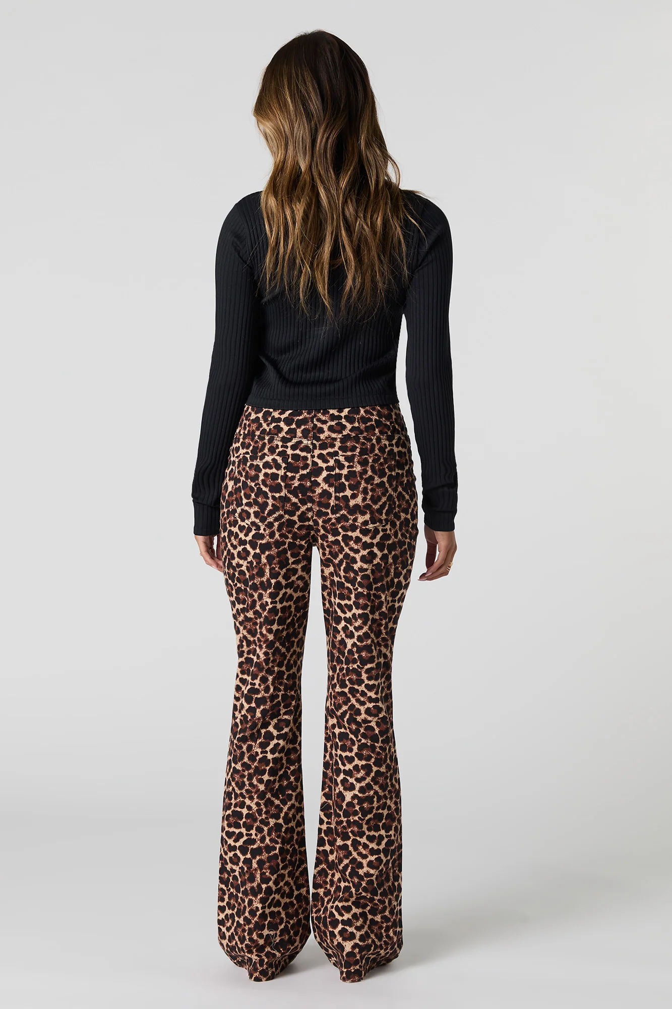 Pantalon évasé imprimé - Image 3
