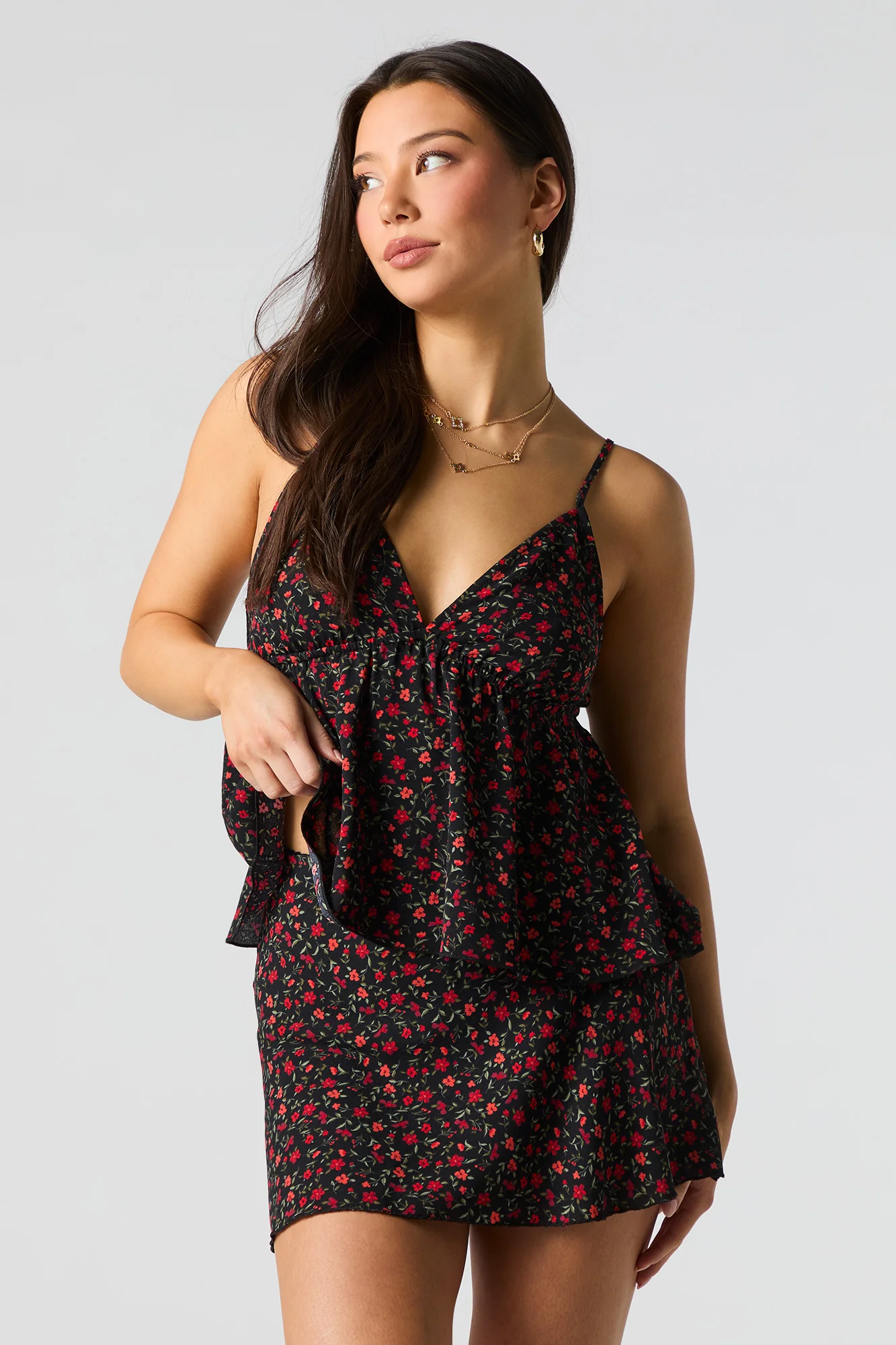 Printed Mini Skort - Image 9