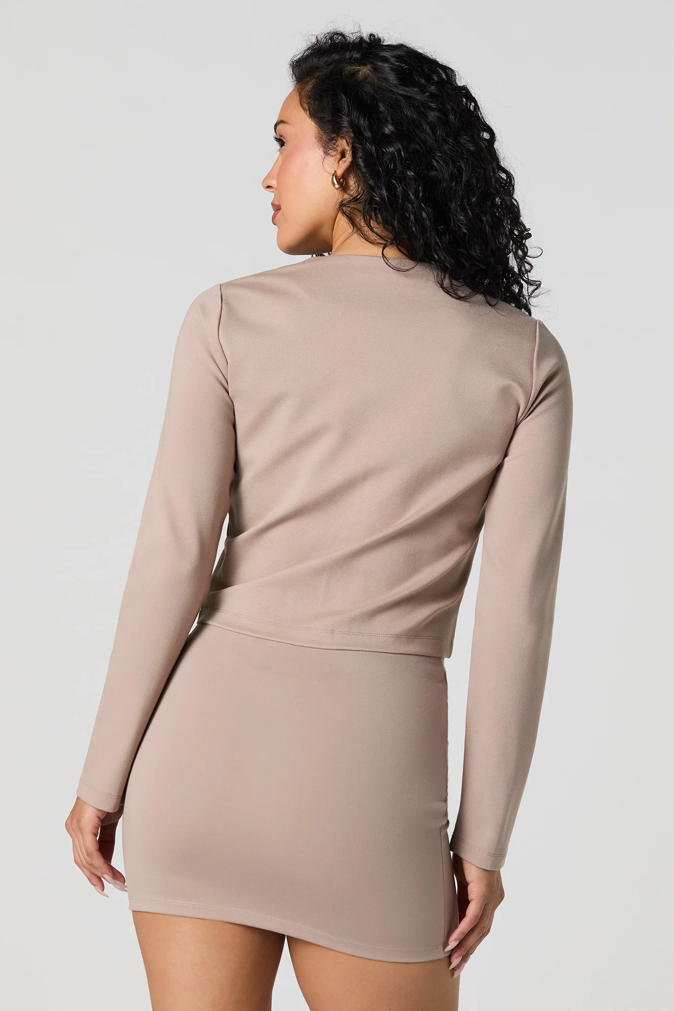 Buttoned Pocket Mini Skirt - Image 8