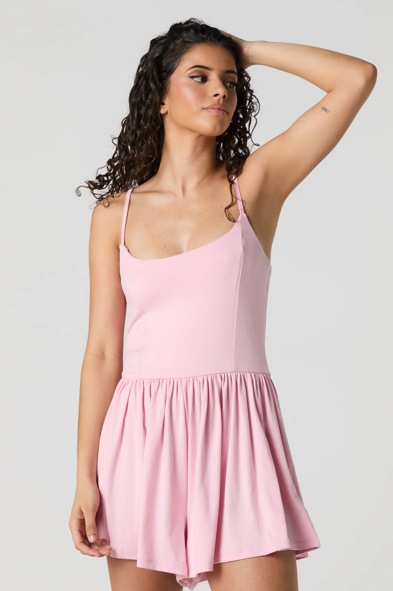 Combi-short fluide à encolure dégagée - Image 13