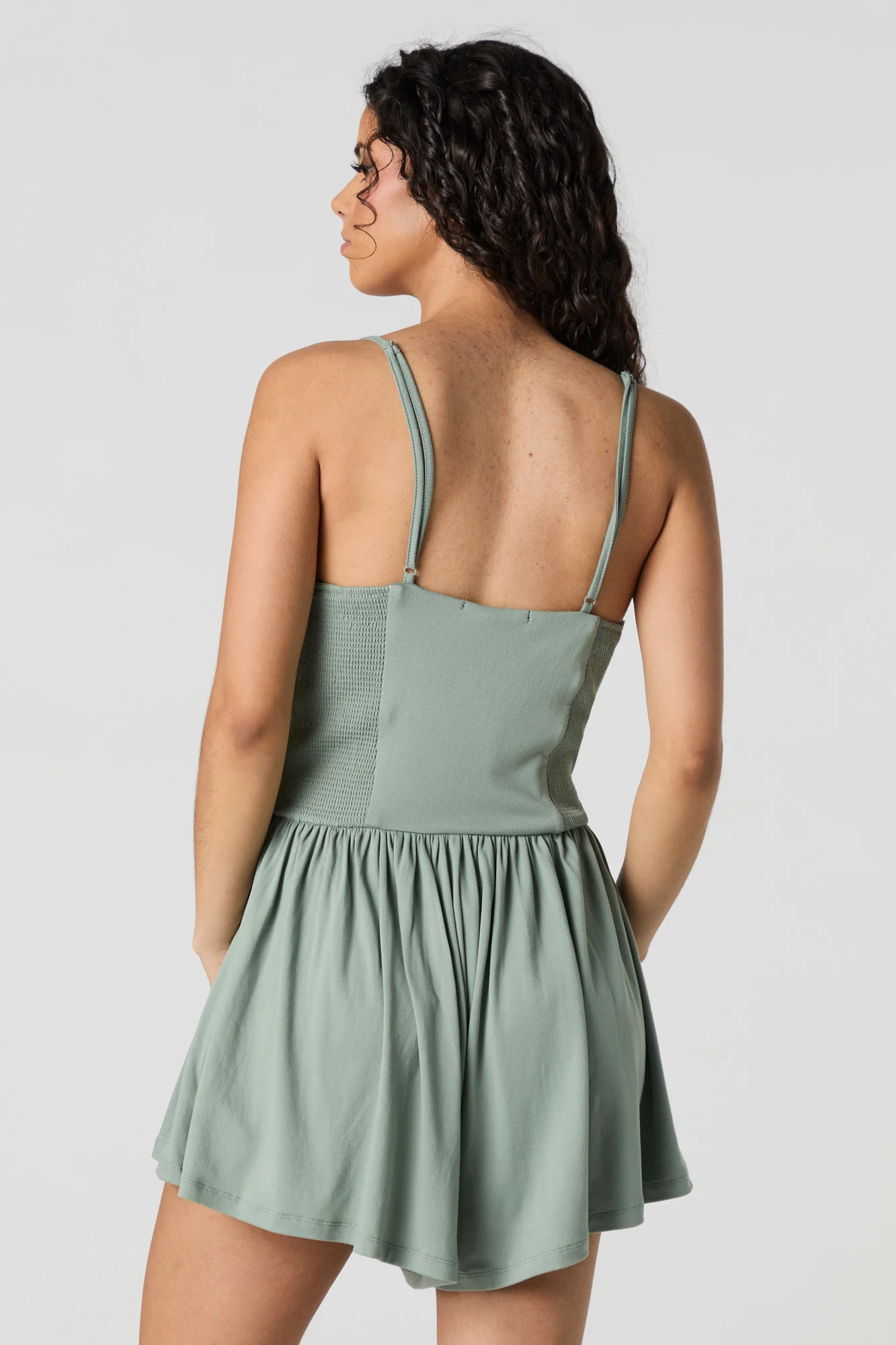 Combi-short fluide à encolure dégagée - Image 8