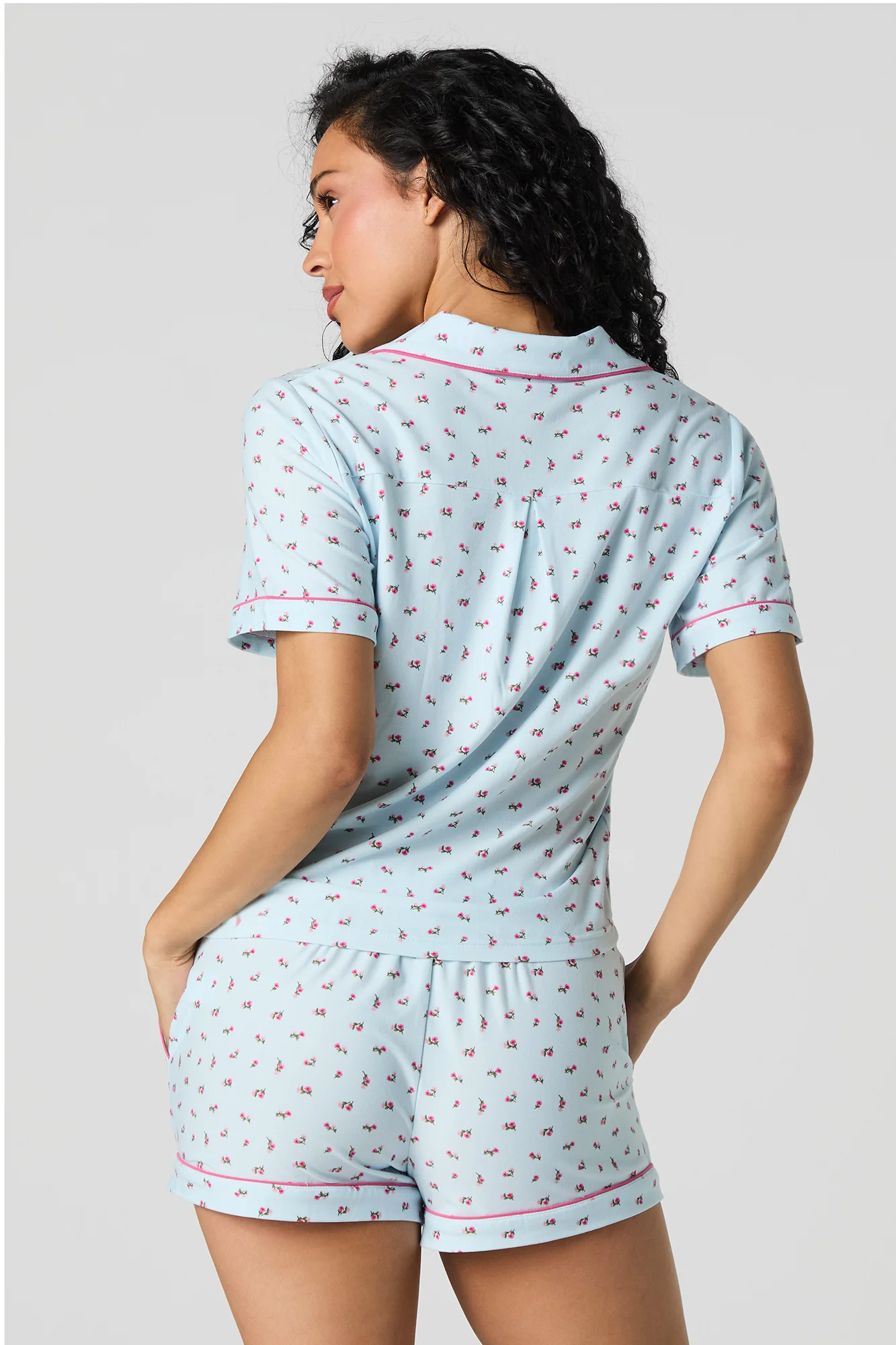 Printed Pajama Short - Image 14