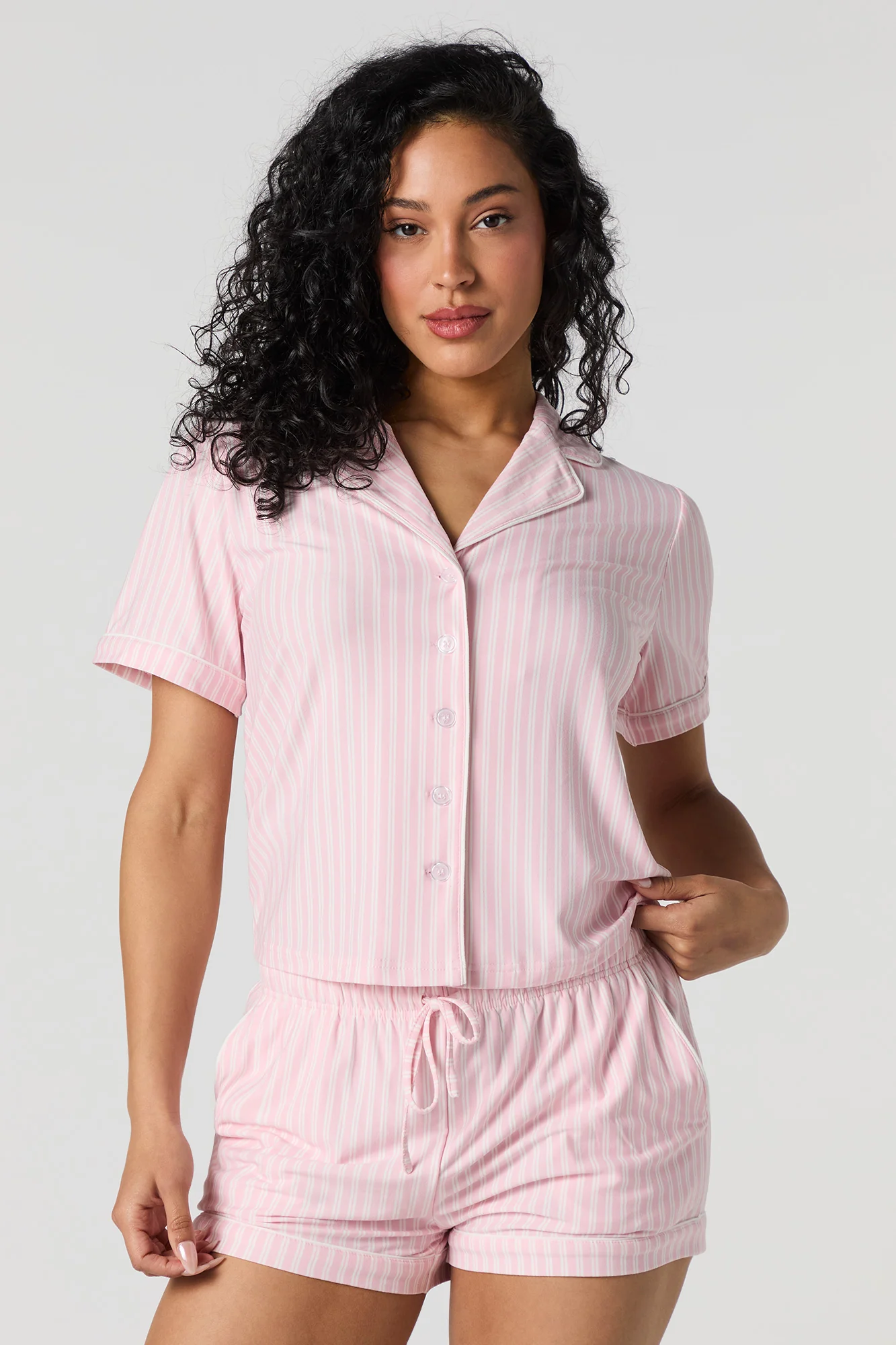 Printed Pajama Short - Image 19