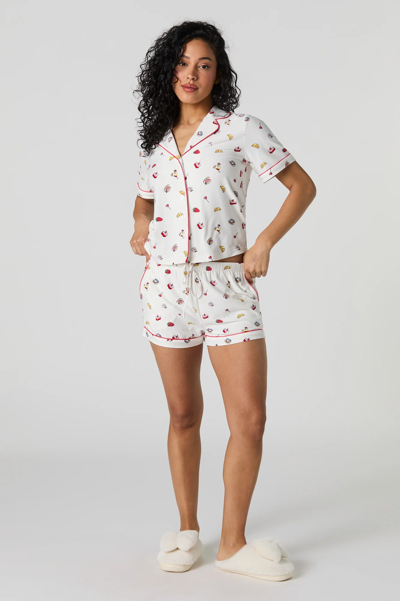 Printed Pajama Short - Image 24