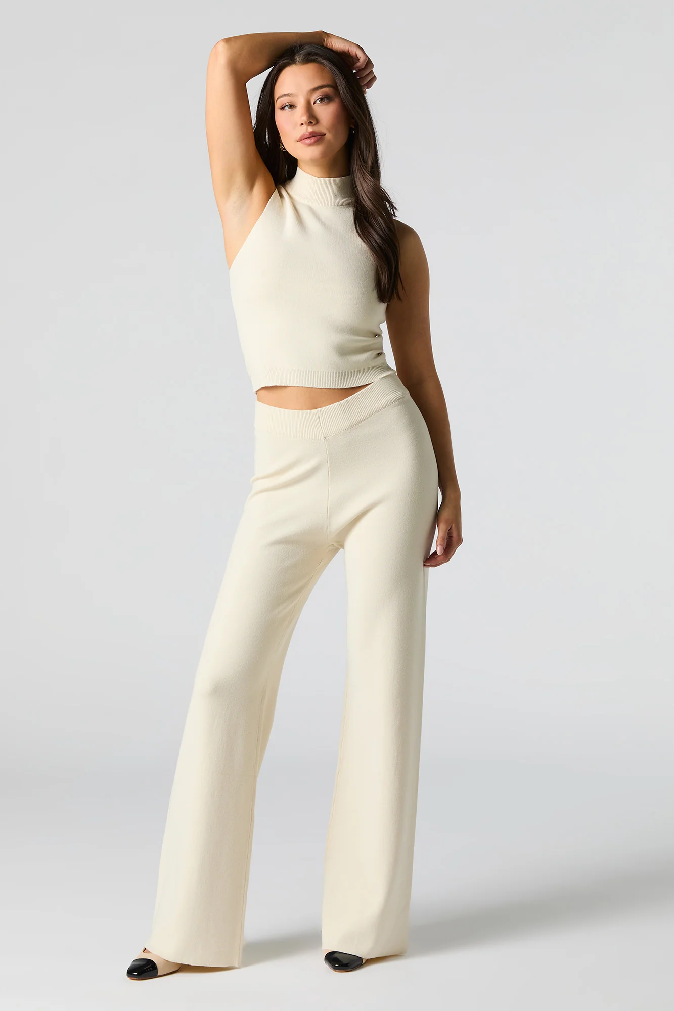Knit Wide Leg Pant