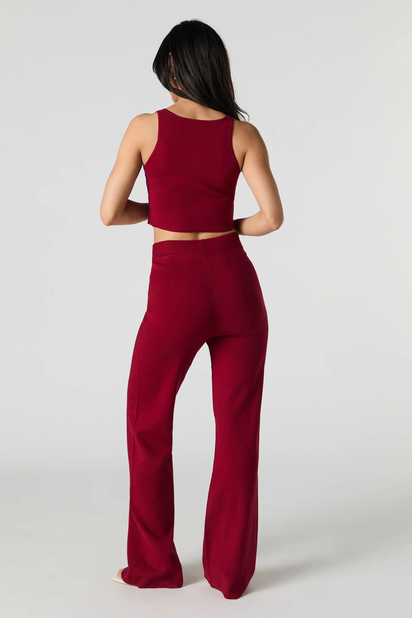 Knit Wide Leg Pant - Image 3