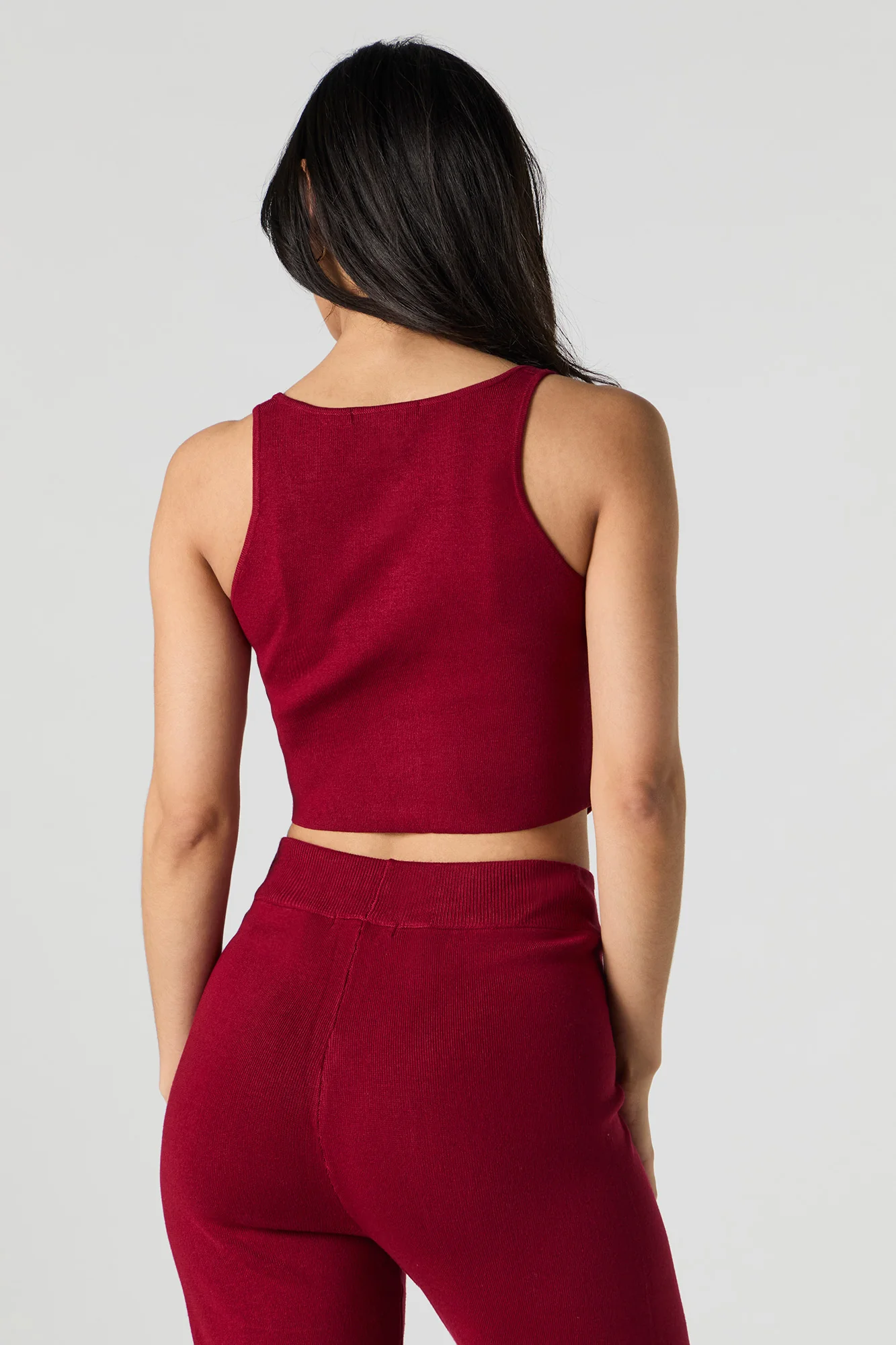 Knit Buttoned Vest - Image 2