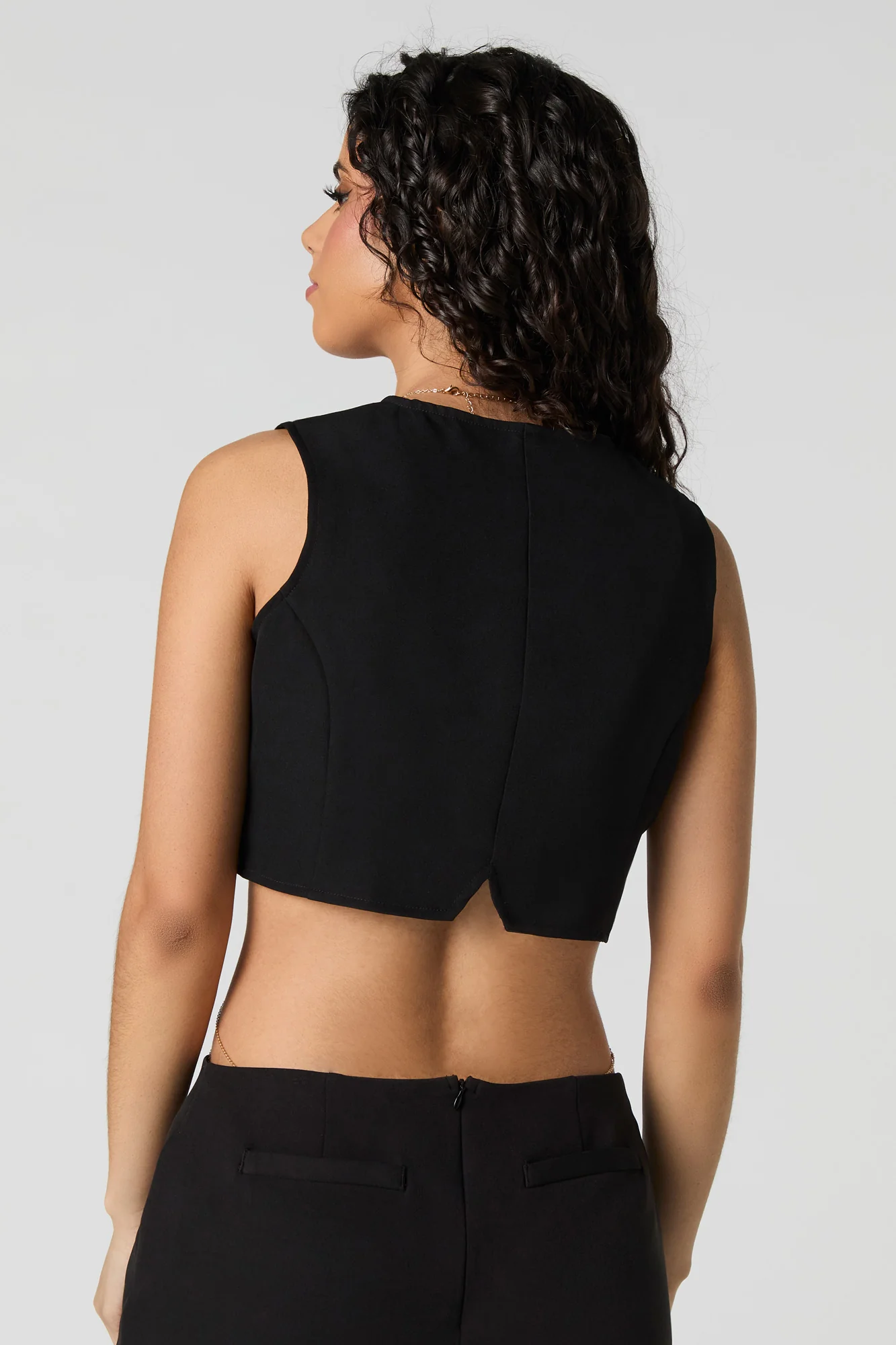 Cropped Vest - Image 5