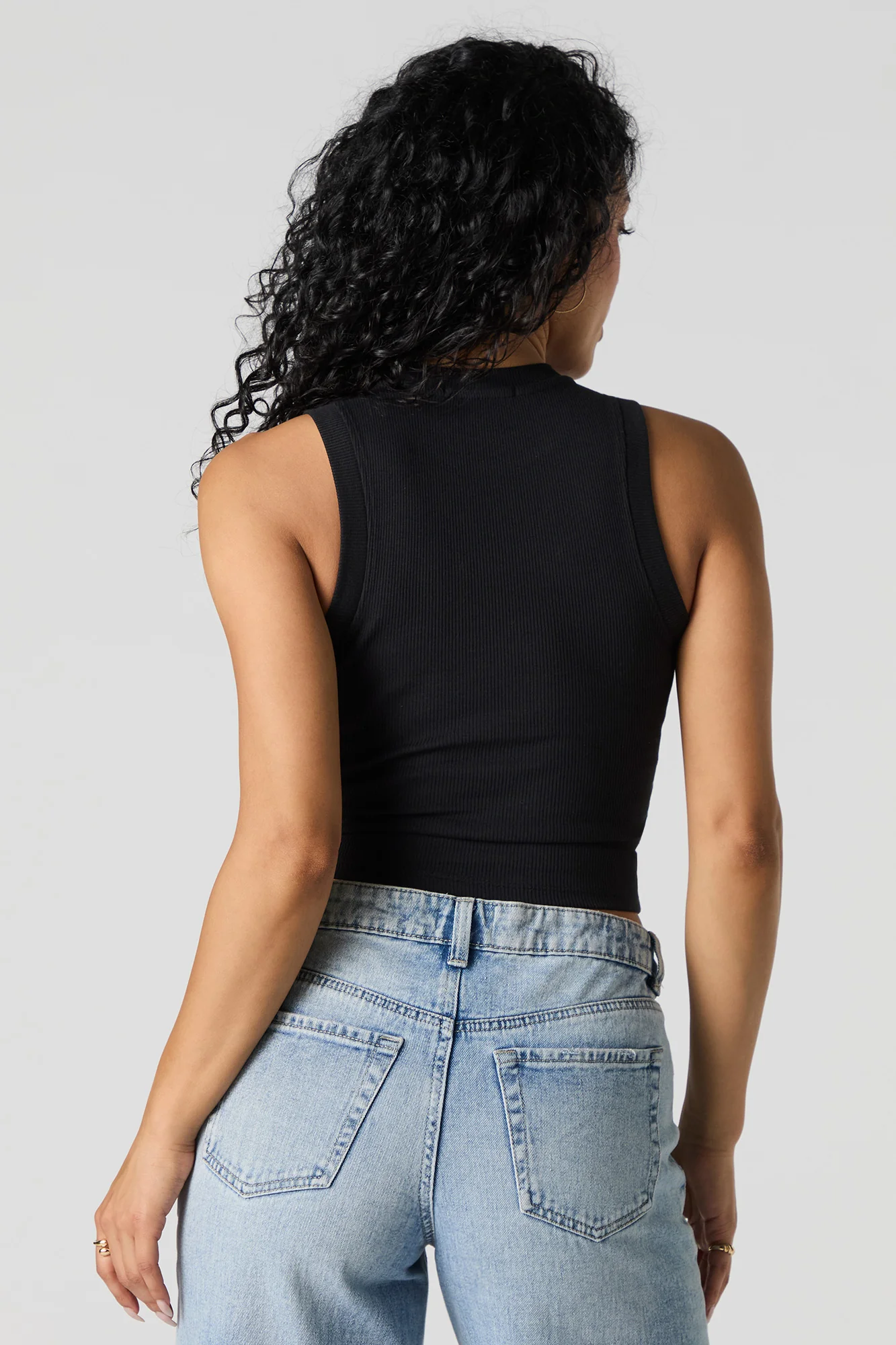 Ribbed Cropped Tank - Image 11