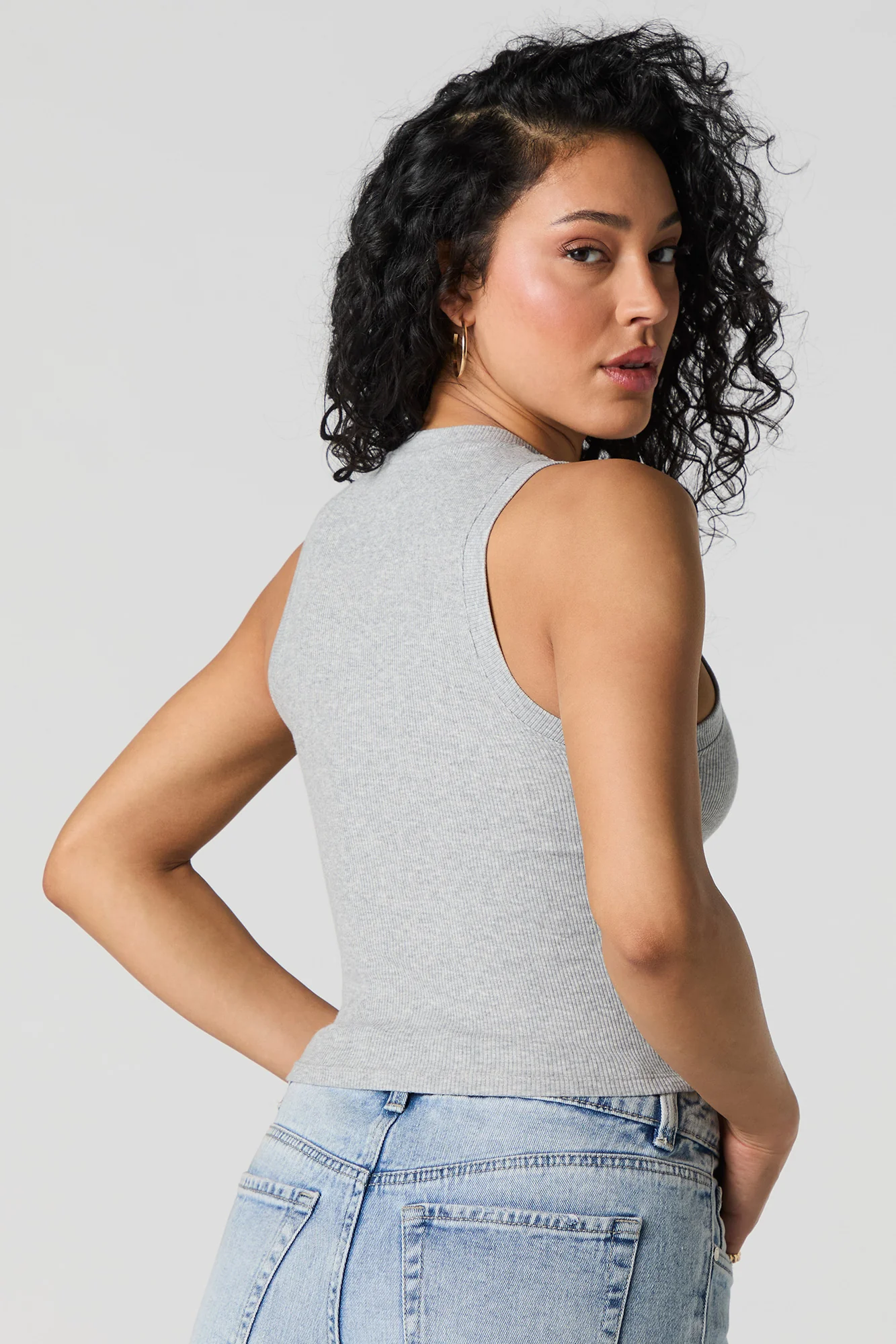 Ribbed Cropped Tank - Image 14