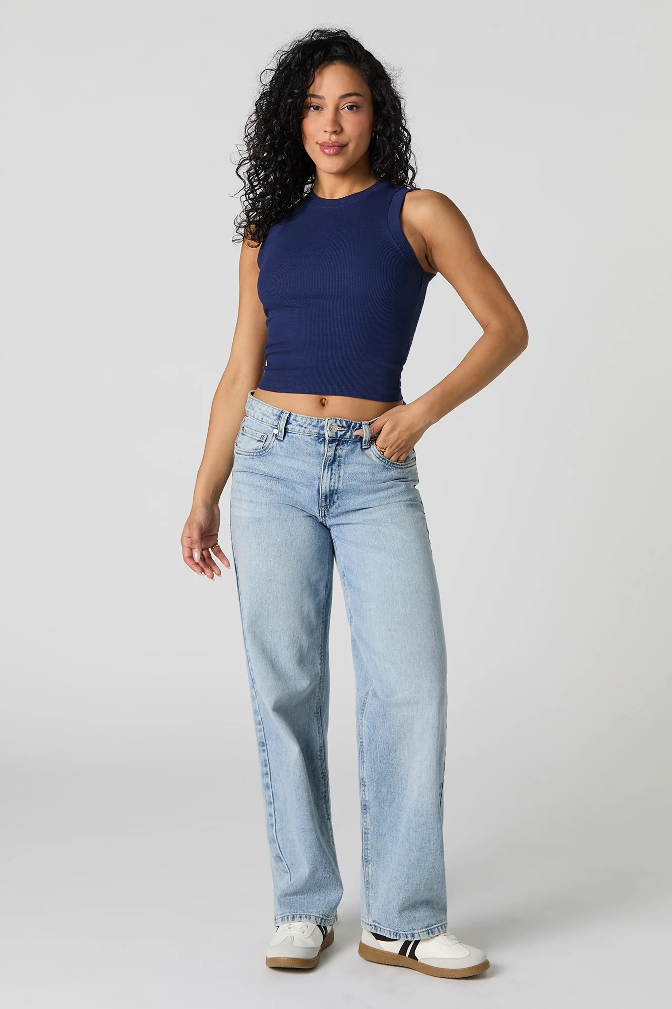 Ribbed Cropped Tank - Image 24