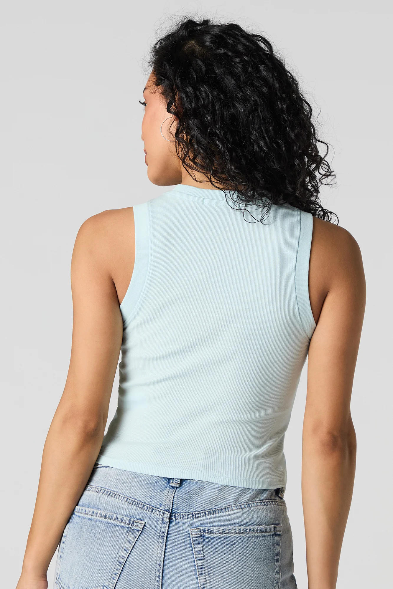 Ribbed Cropped Tank - Image 26