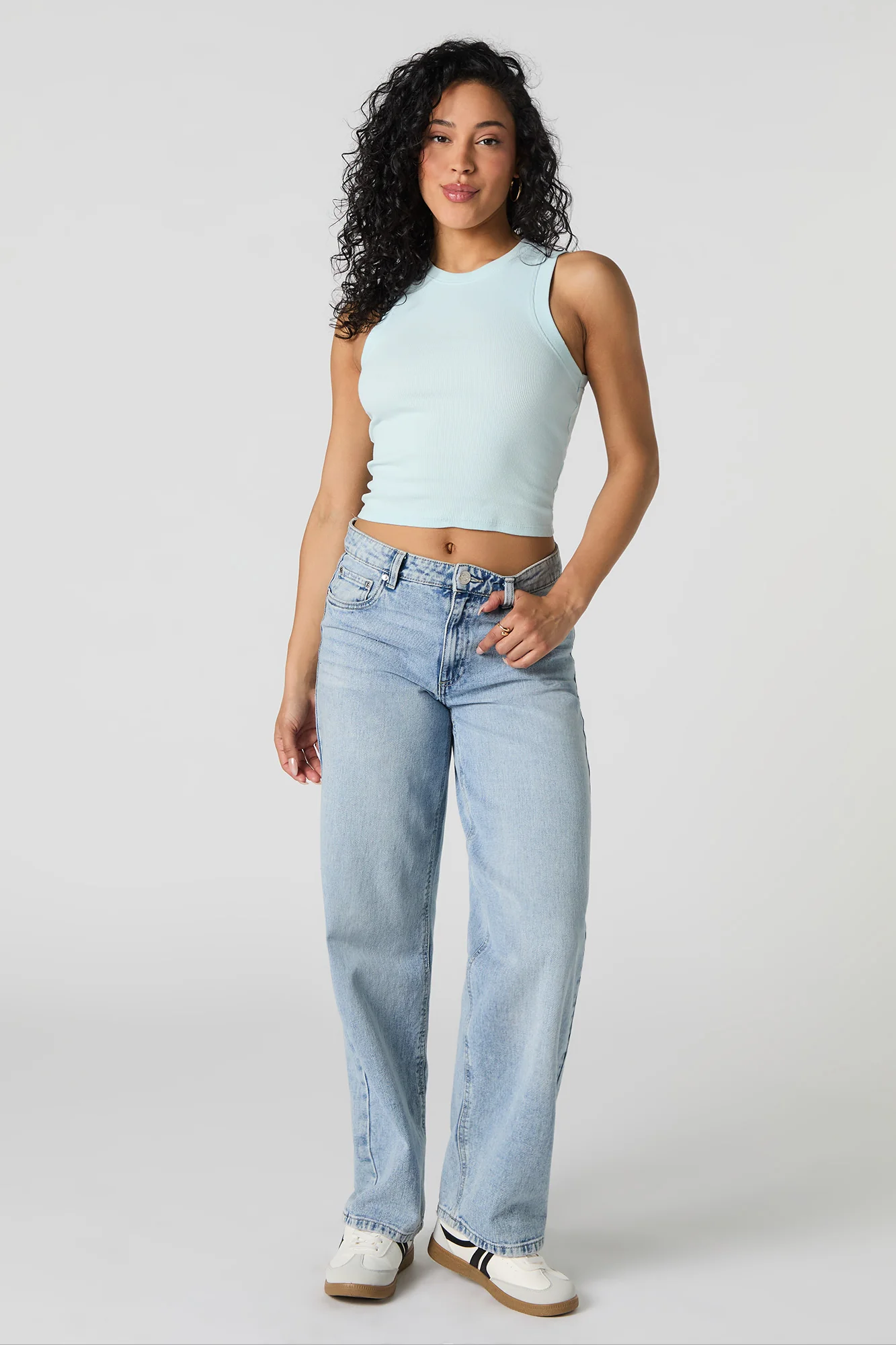 Ribbed Cropped Tank - Image 27