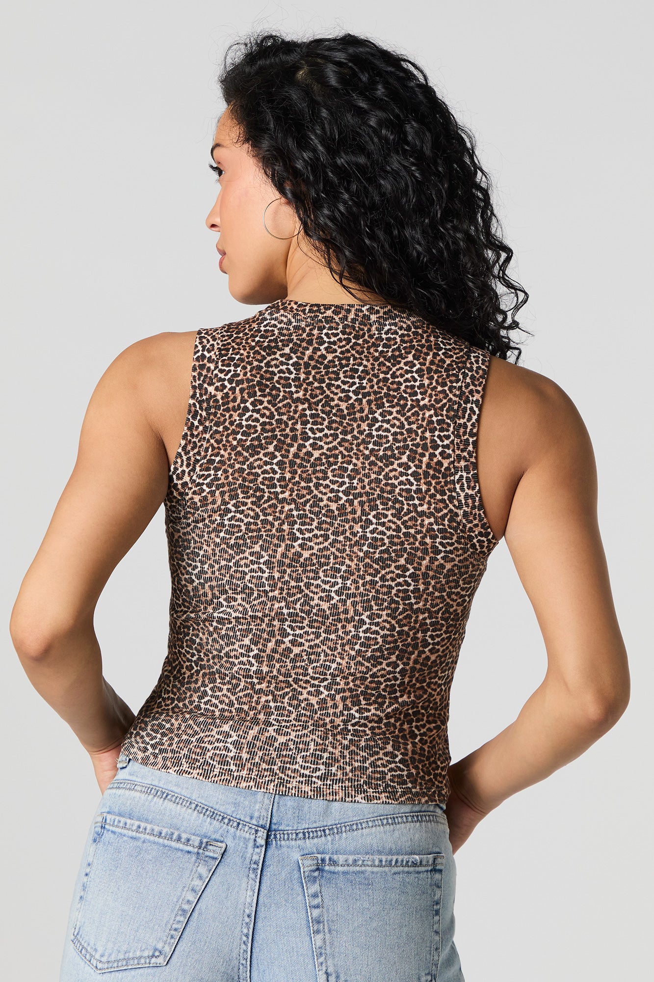 Ribbed Cropped Tank - Image 5