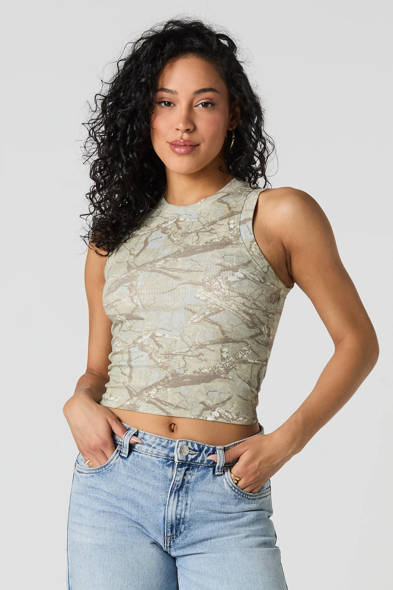 Ribbed Cropped Tank - Image 7
