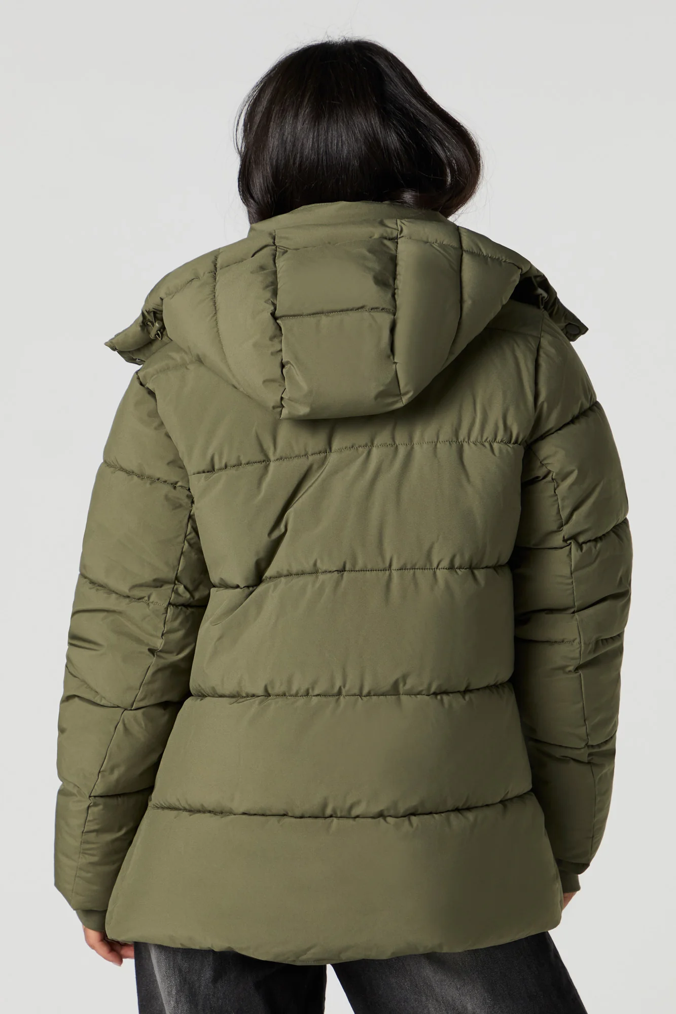 Puffer Jacket with Hood - Image 2