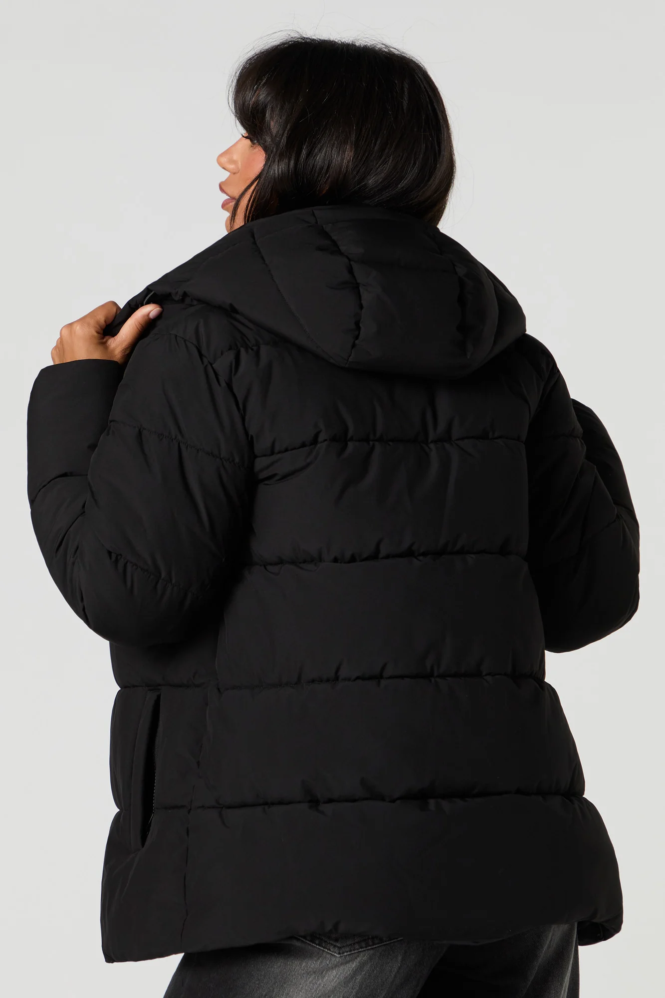 Puffer Jacket with Hood - Image 5