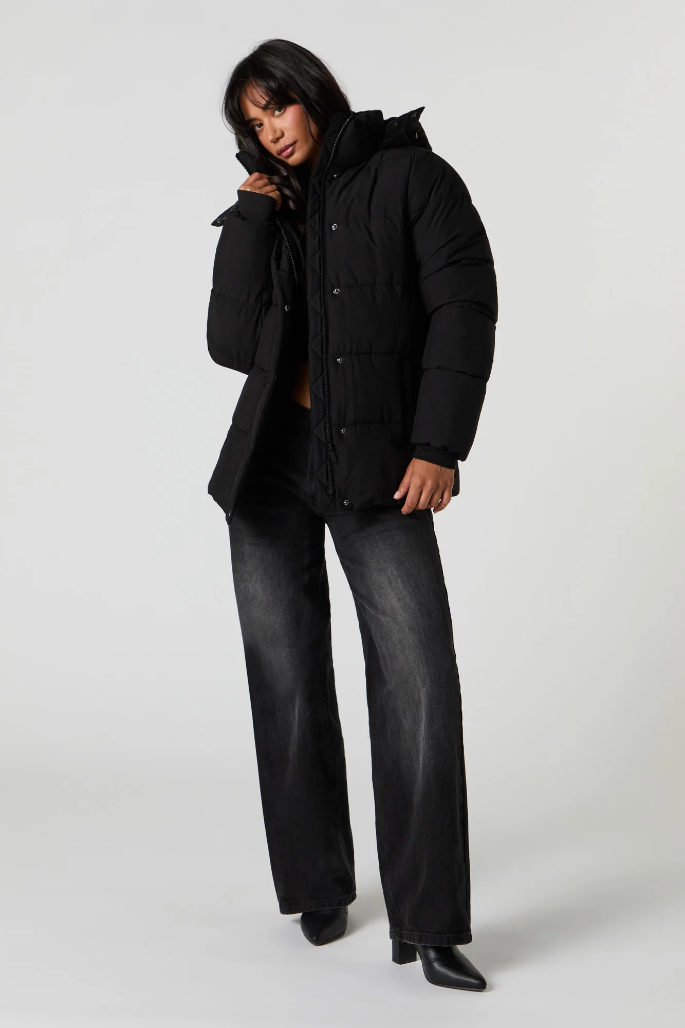 Puffer Jacket with Hood - Image 6