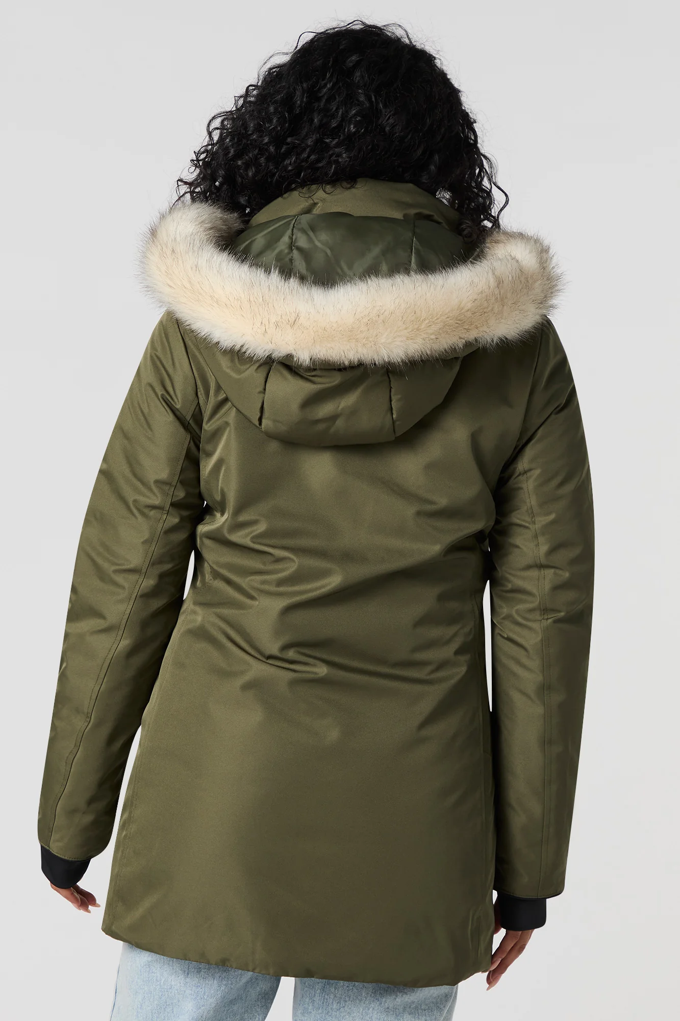 Detachable Faux-Fur Hooded Parka - Image 14