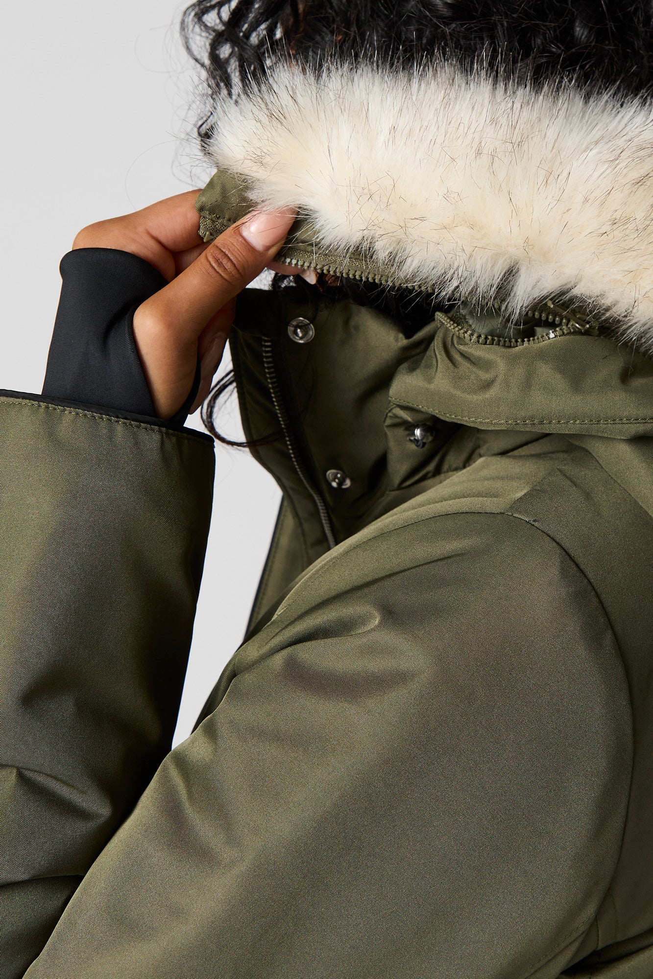 Detachable Faux-Fur Hooded Parka - Image 16