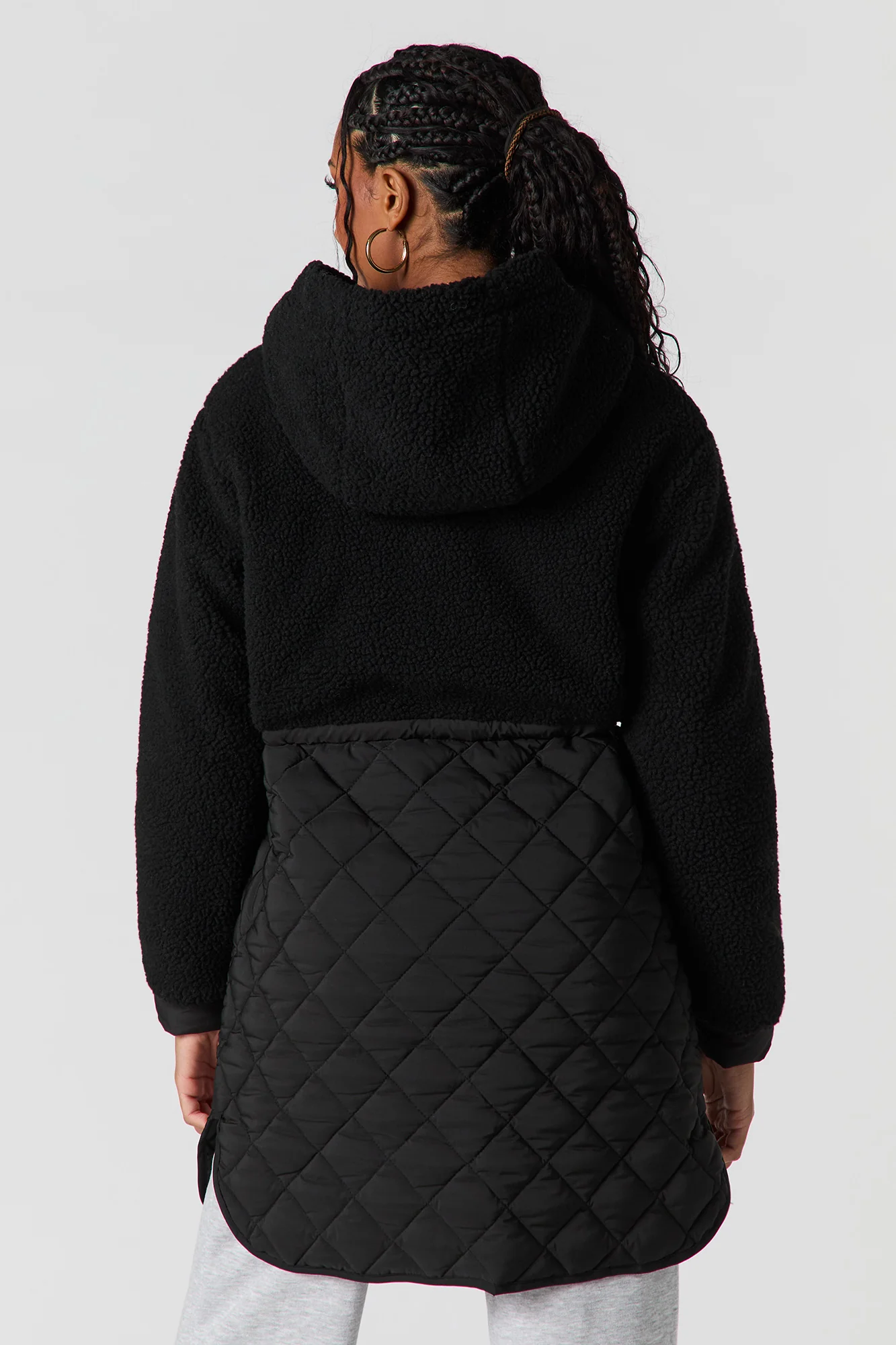 Blouson matelassé en Sherpa - Image 3