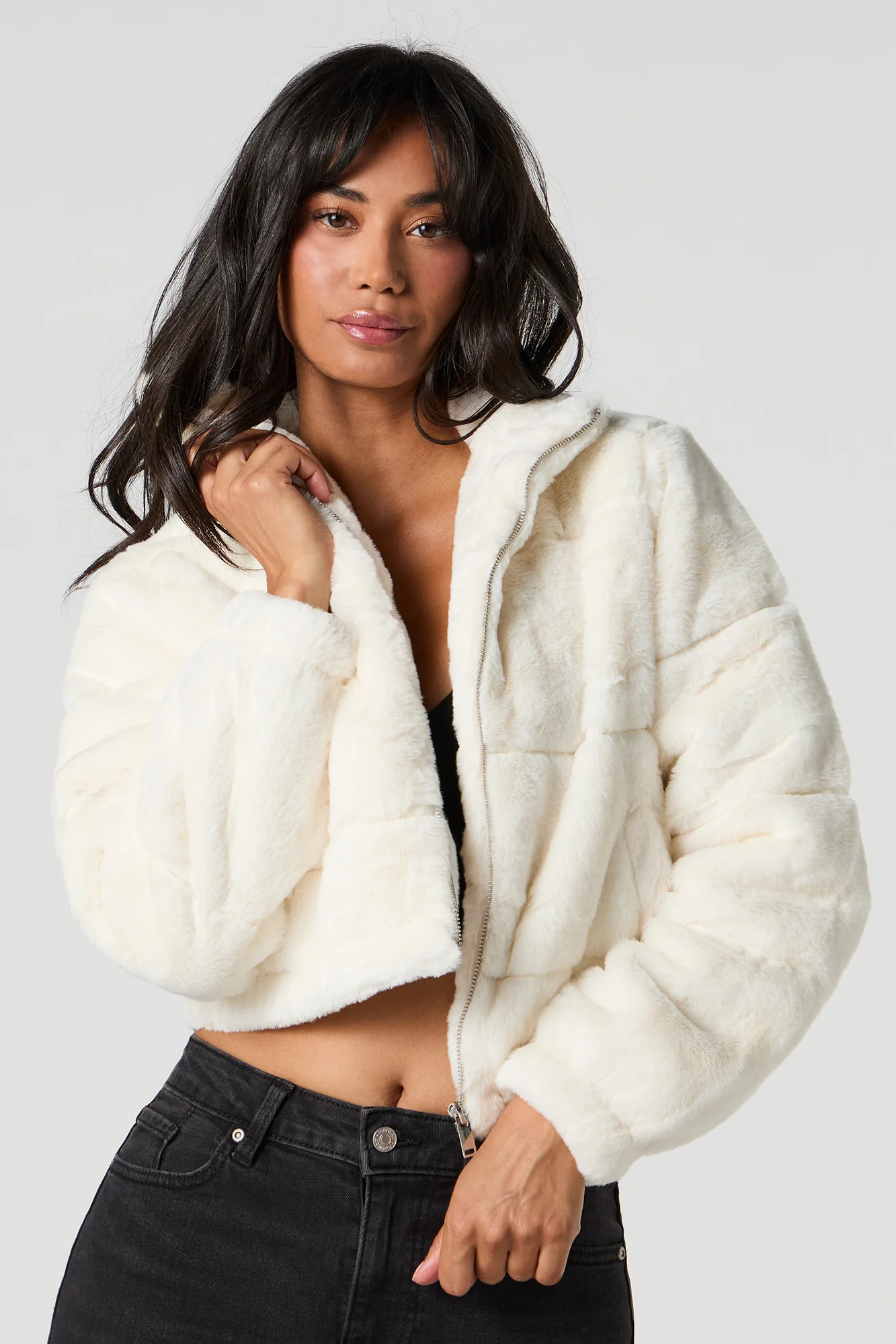 Faux Fur Jacket