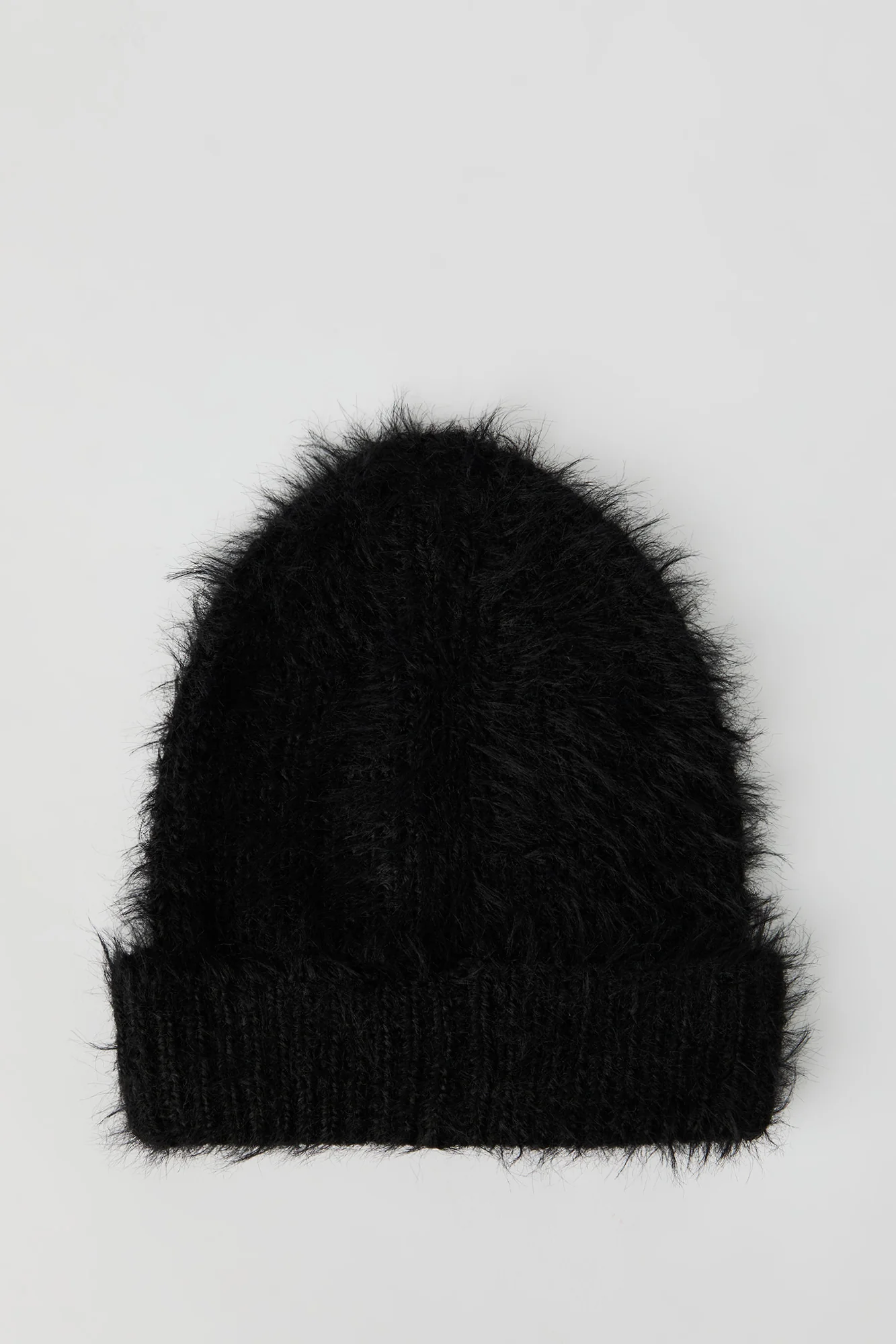 Fuzzy Knit Beanie - Image 3
