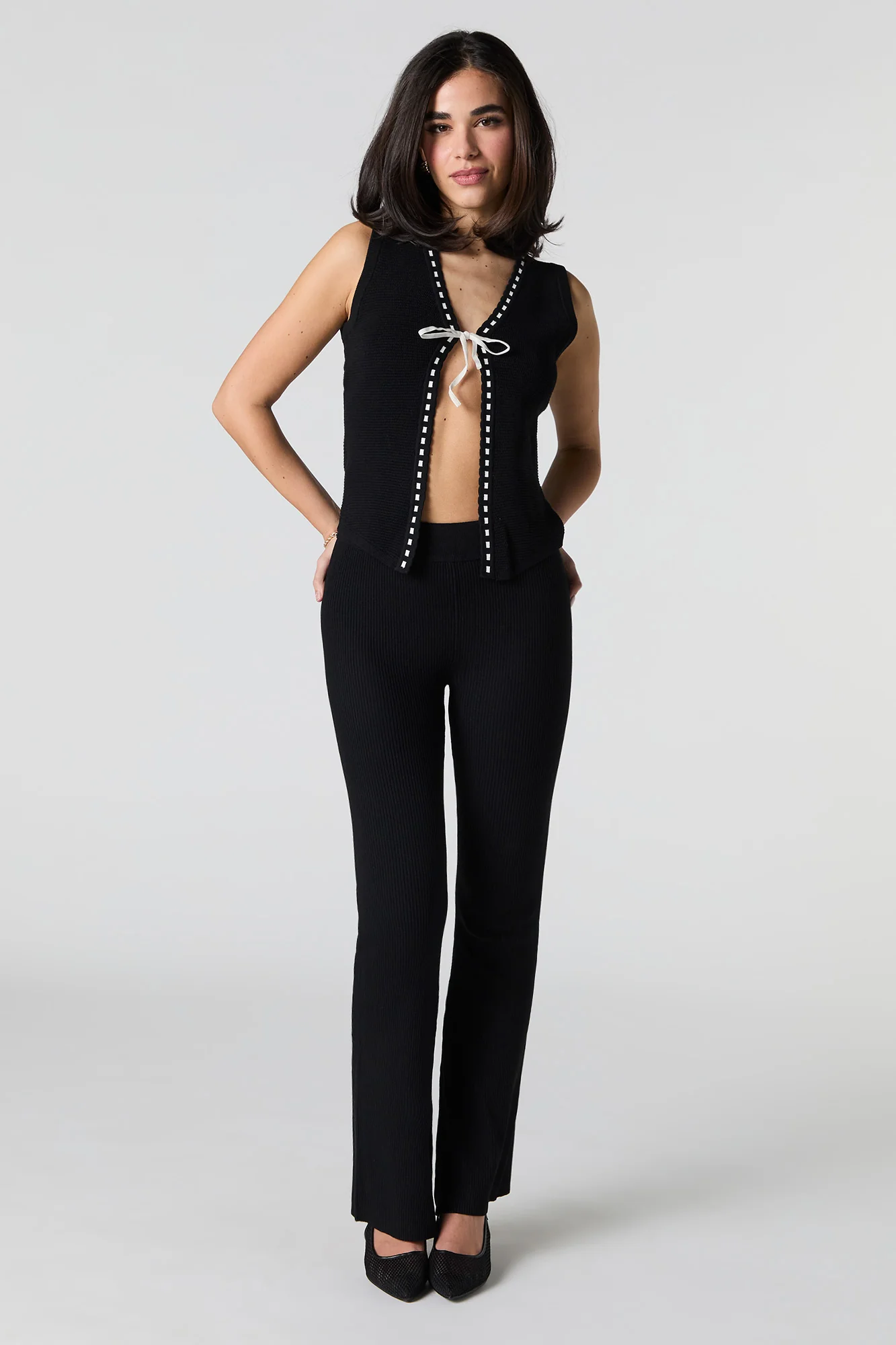 Knit Flyaway Vest - Image 4