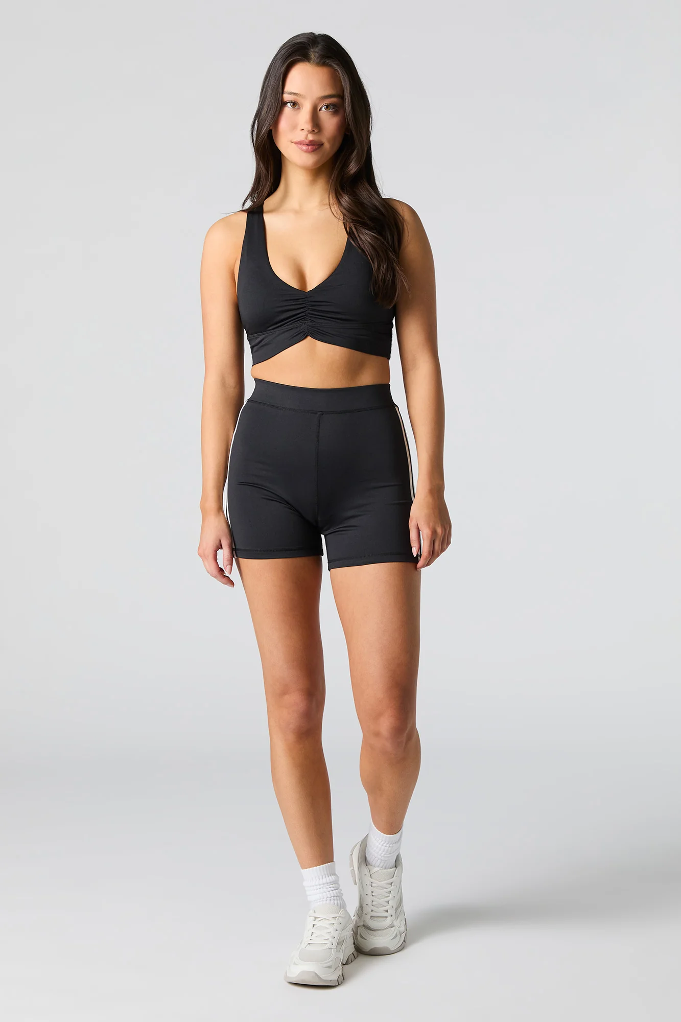 Active Contrast Striped Short - Image 7