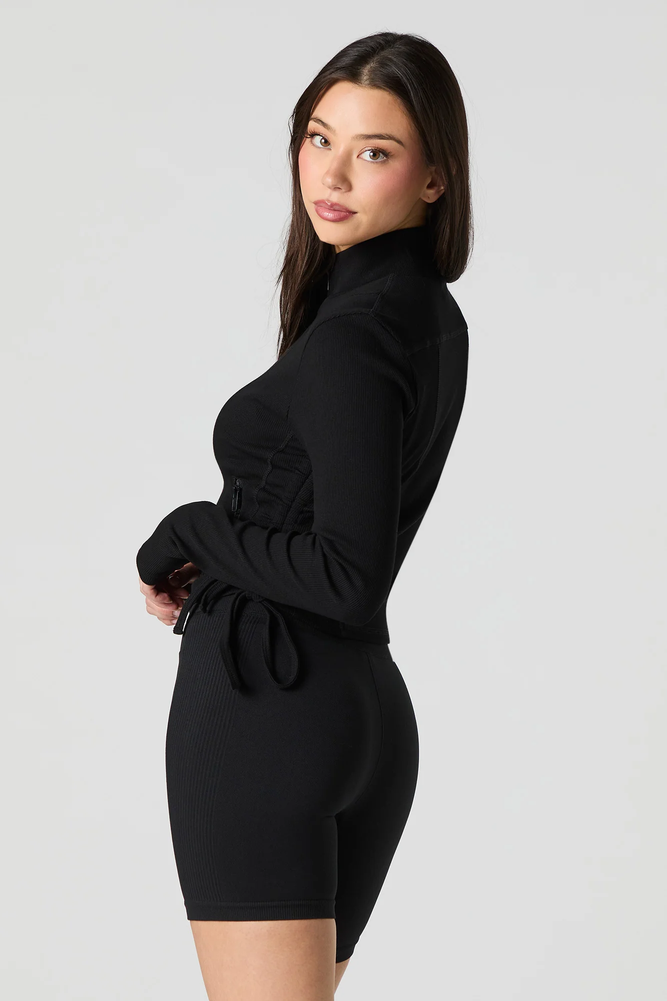 Active Seamless Side Ribbed Short - Image 5