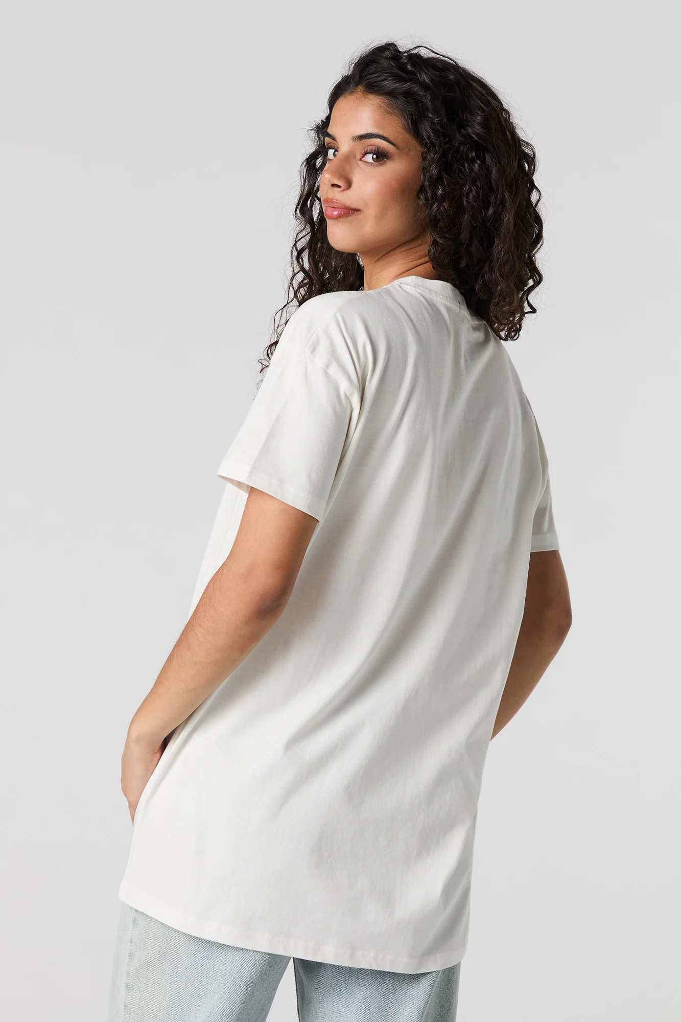 Embroidered Graphic T-Shirt - Image 2