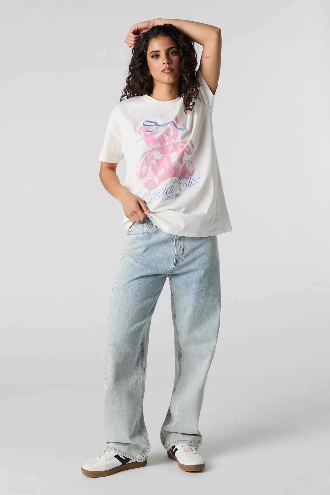 Embroidered Graphic T-Shirt - Image 3