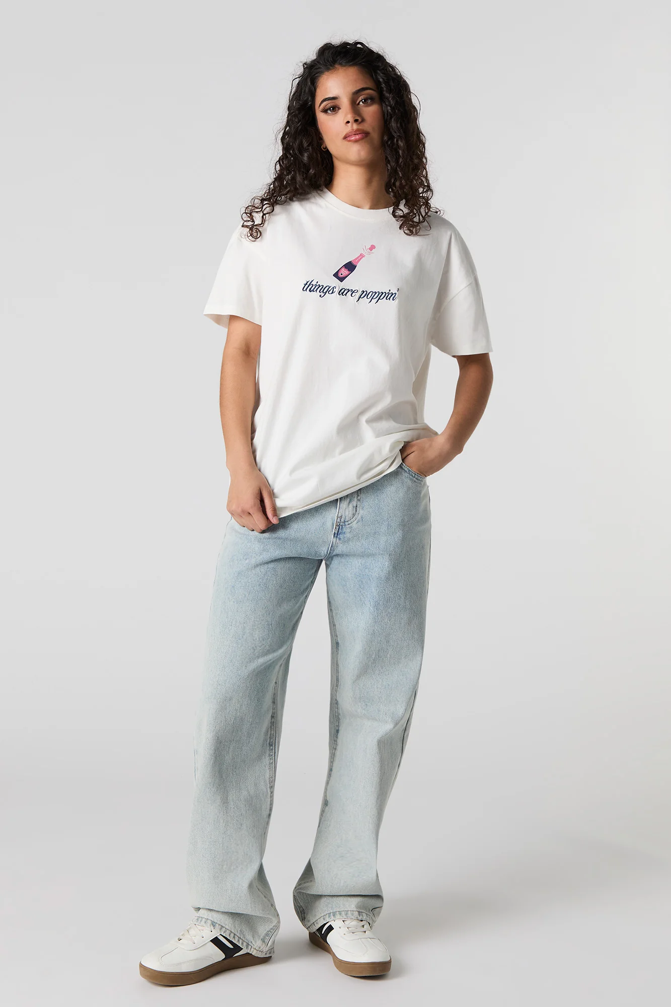T-shirt en imprimé brodé - Image 6