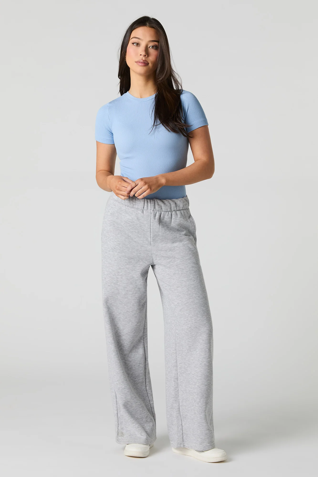 Seamless Ribbed Short Sleeve Bodysuit - Image 23