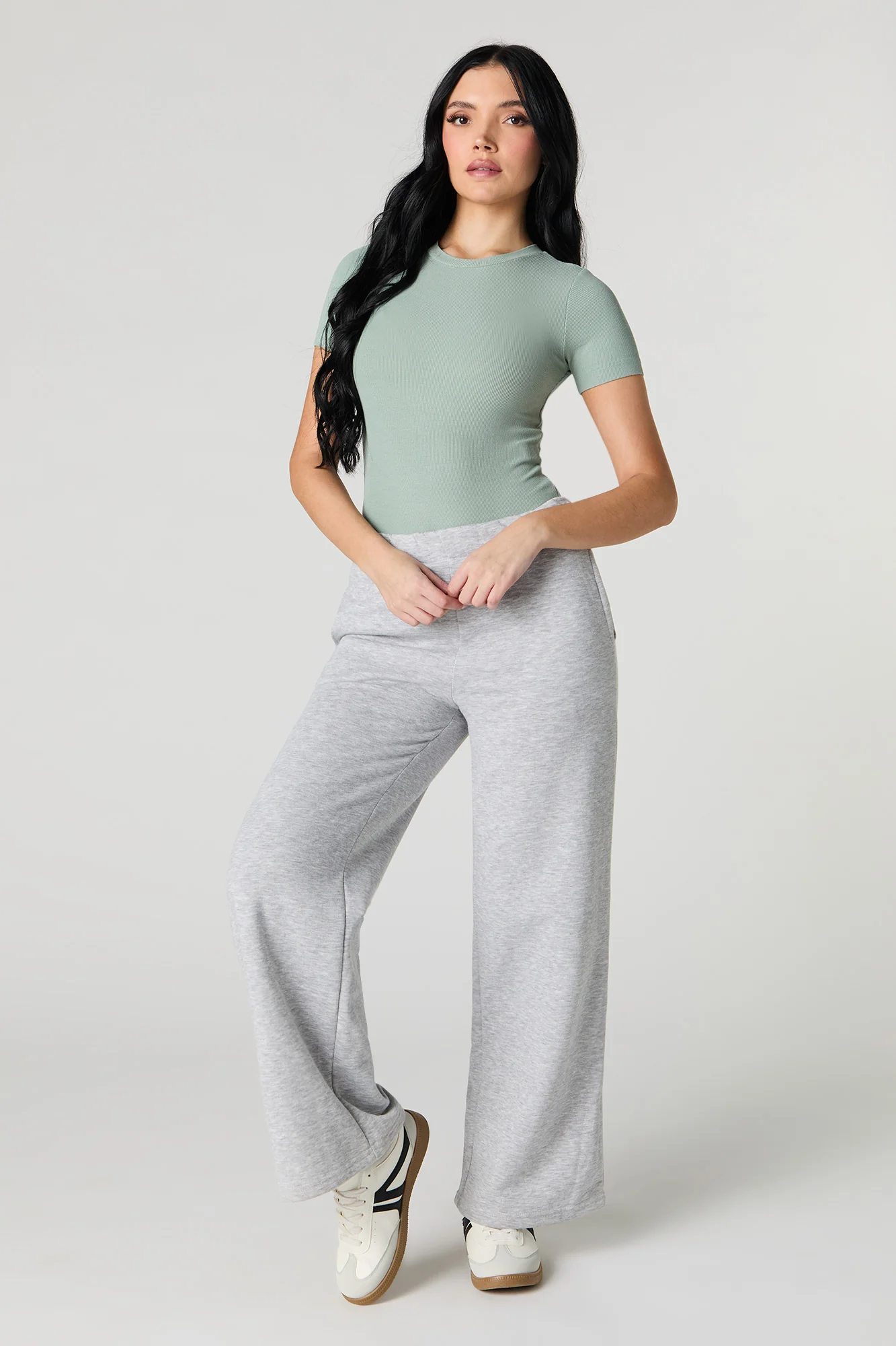 Ribbed Short Sleeve Bodysuit - Image 3