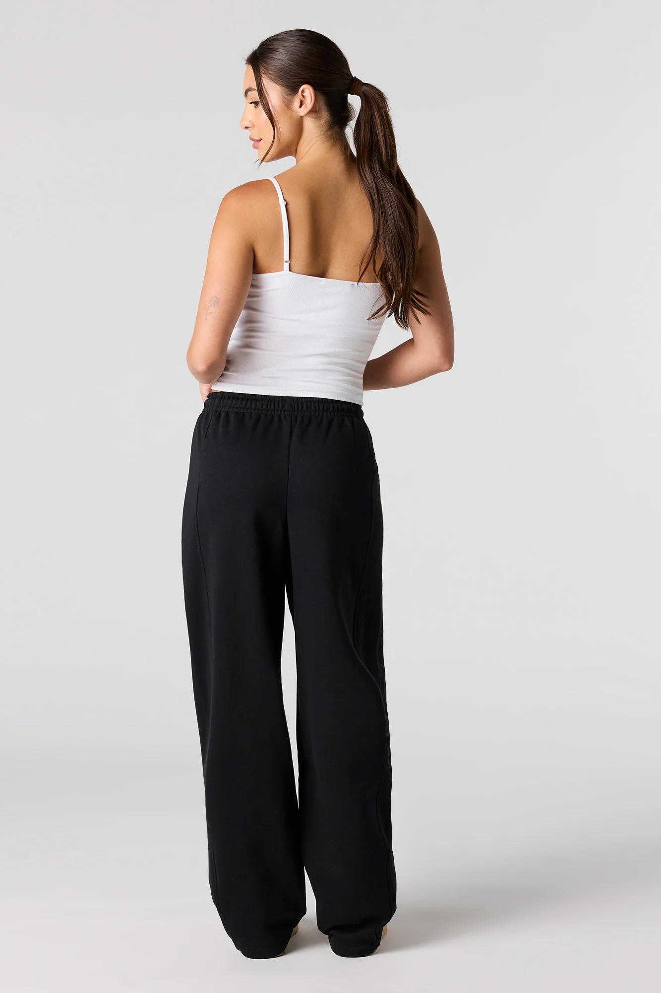 Fleece Barrel Leg Sweatpant - Image 9