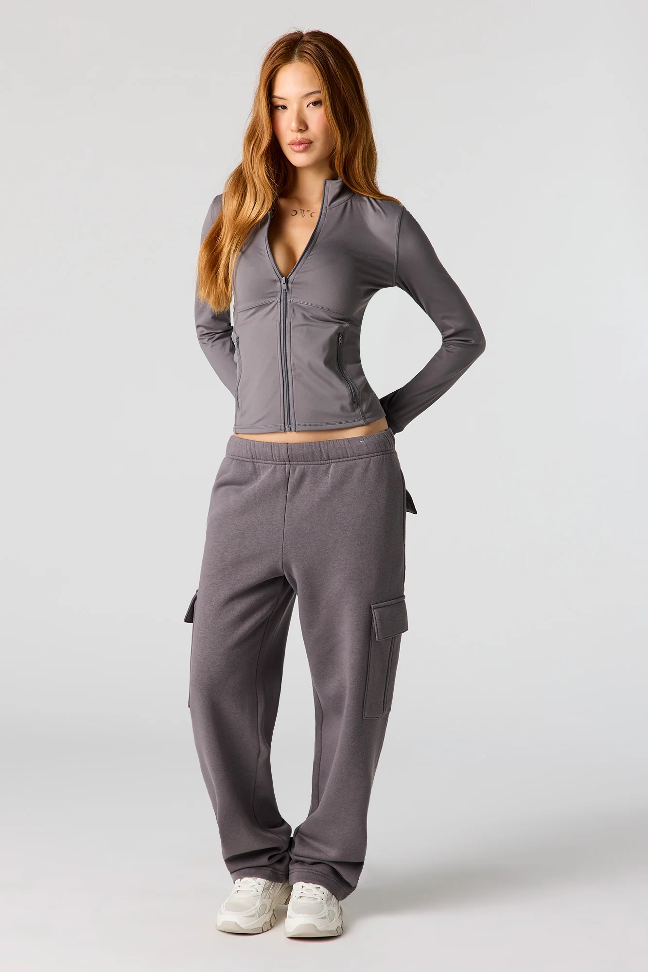 Wide Leg Cargo Sweatpant - Image 8