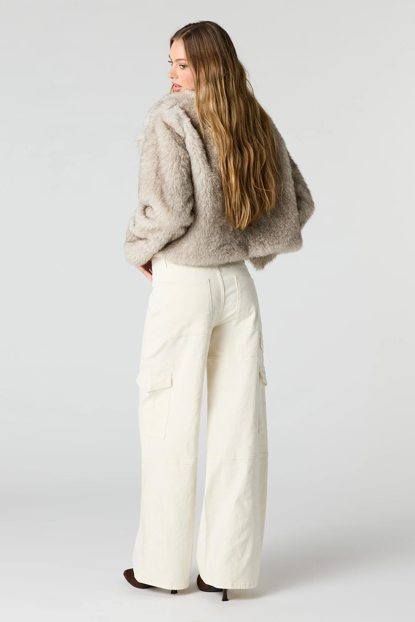 Low Rise Baggy Denim Cargo Pant - Image 16