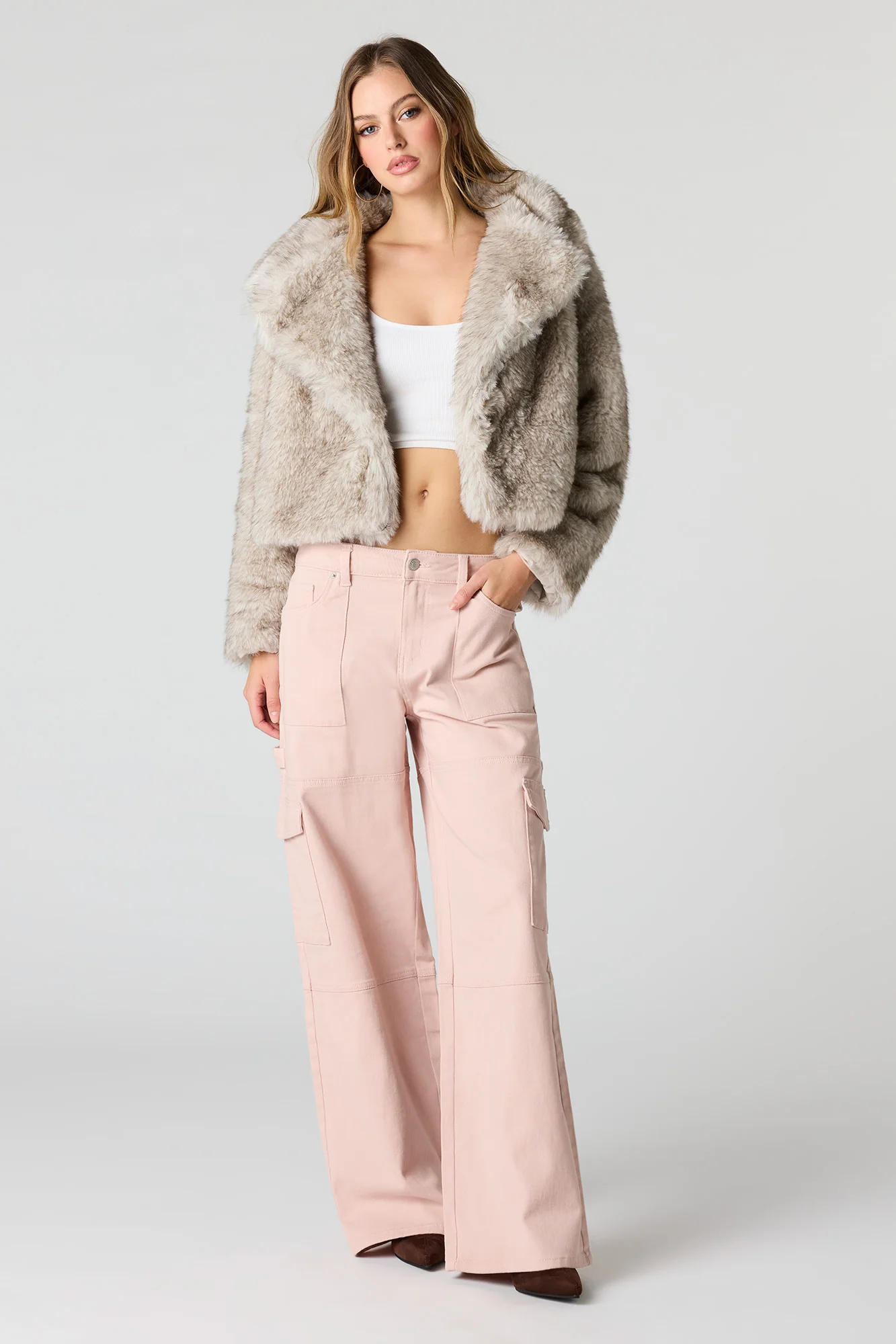Low Rise Baggy Denim Cargo Pant - Image 17