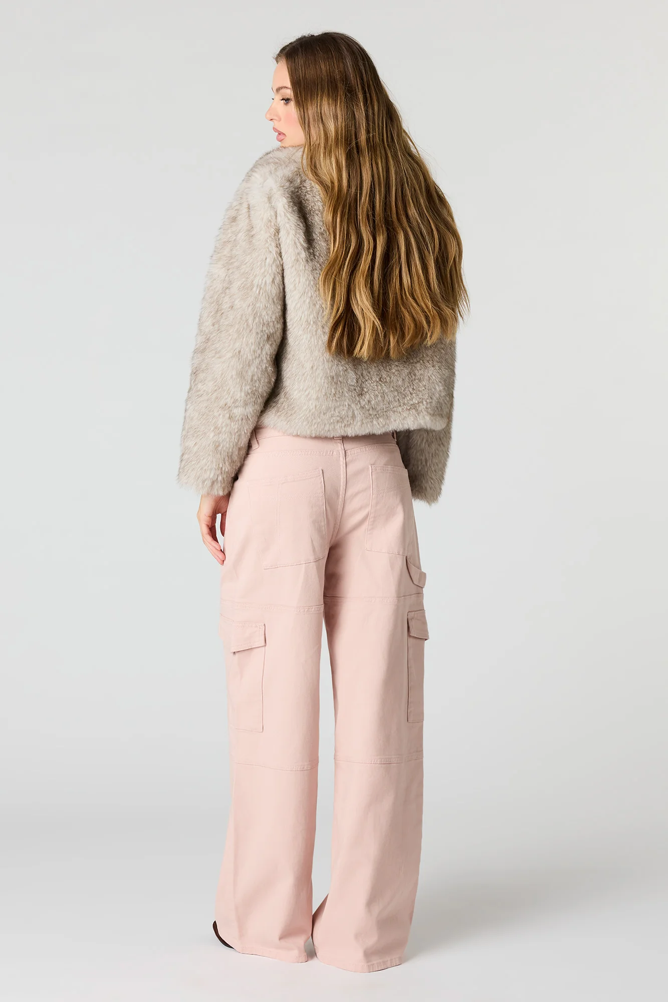 Low Rise Baggy Denim Cargo Pant - Image 19